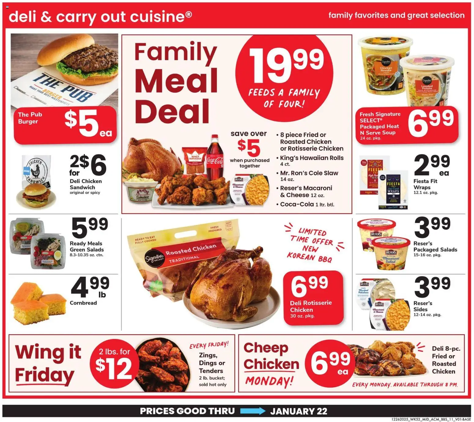 Acme - Big Book of Savings - valid from 26.12.2025 | Page: 11 | Products: Cheese, Salad, Potatoes