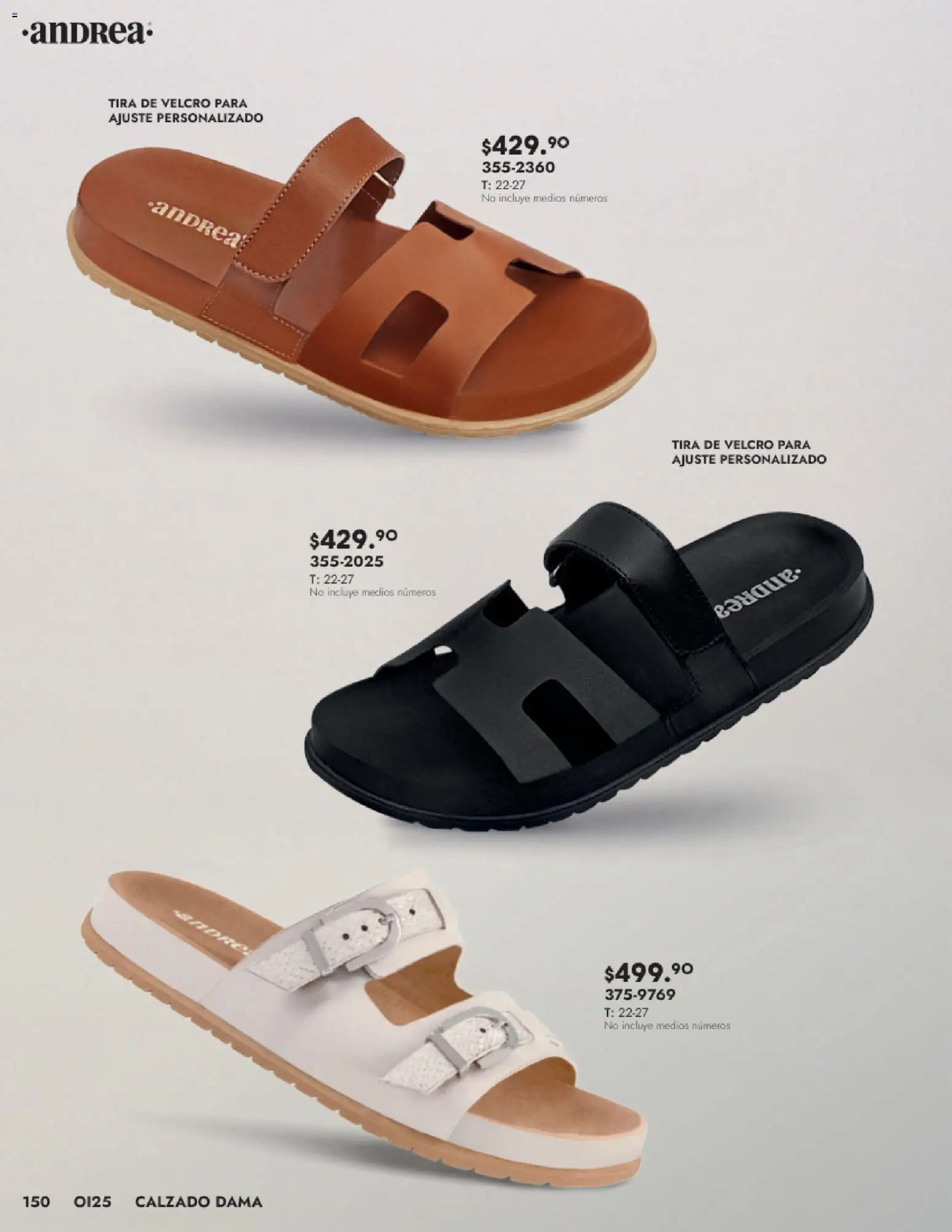 Nuevas ofertas de Andrea válidas en toda la República Mexicana desde el 24.08.2025. ¡Encuentra las mejores ofertas en Andrea - Catálogo Calzado Dama! | Página: 150