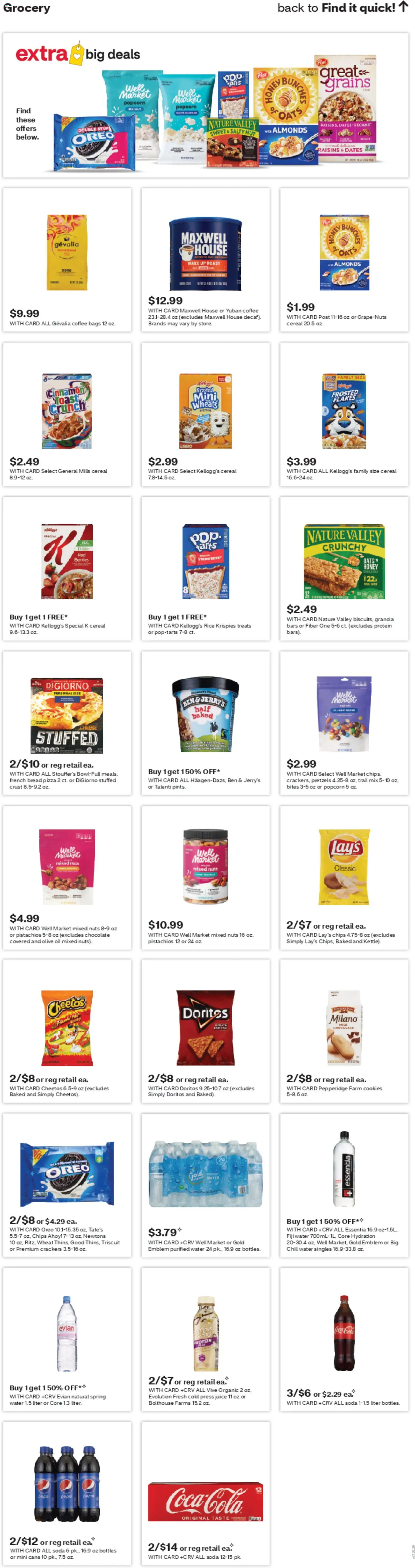 CVS Pharmacy Weekly Ad - CT - valid from 30.11.2025 | Page: 17 | Products: Press, Nuts, Cookies, Water