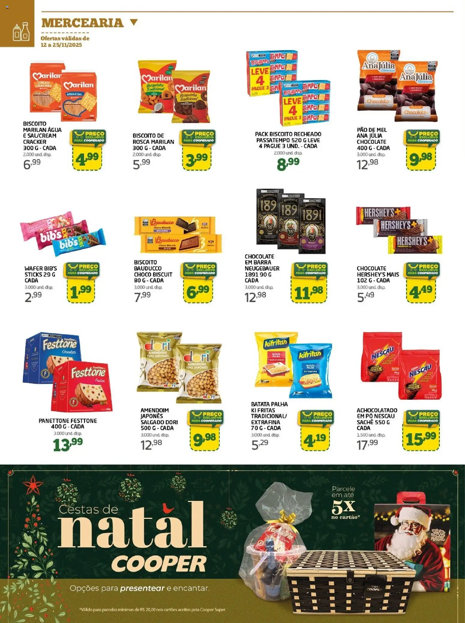 Cooper Folheto - válido de 12.11.2025 | Página: 10 | Produtos: Pó, Biscoito, Mel, Rosquinha