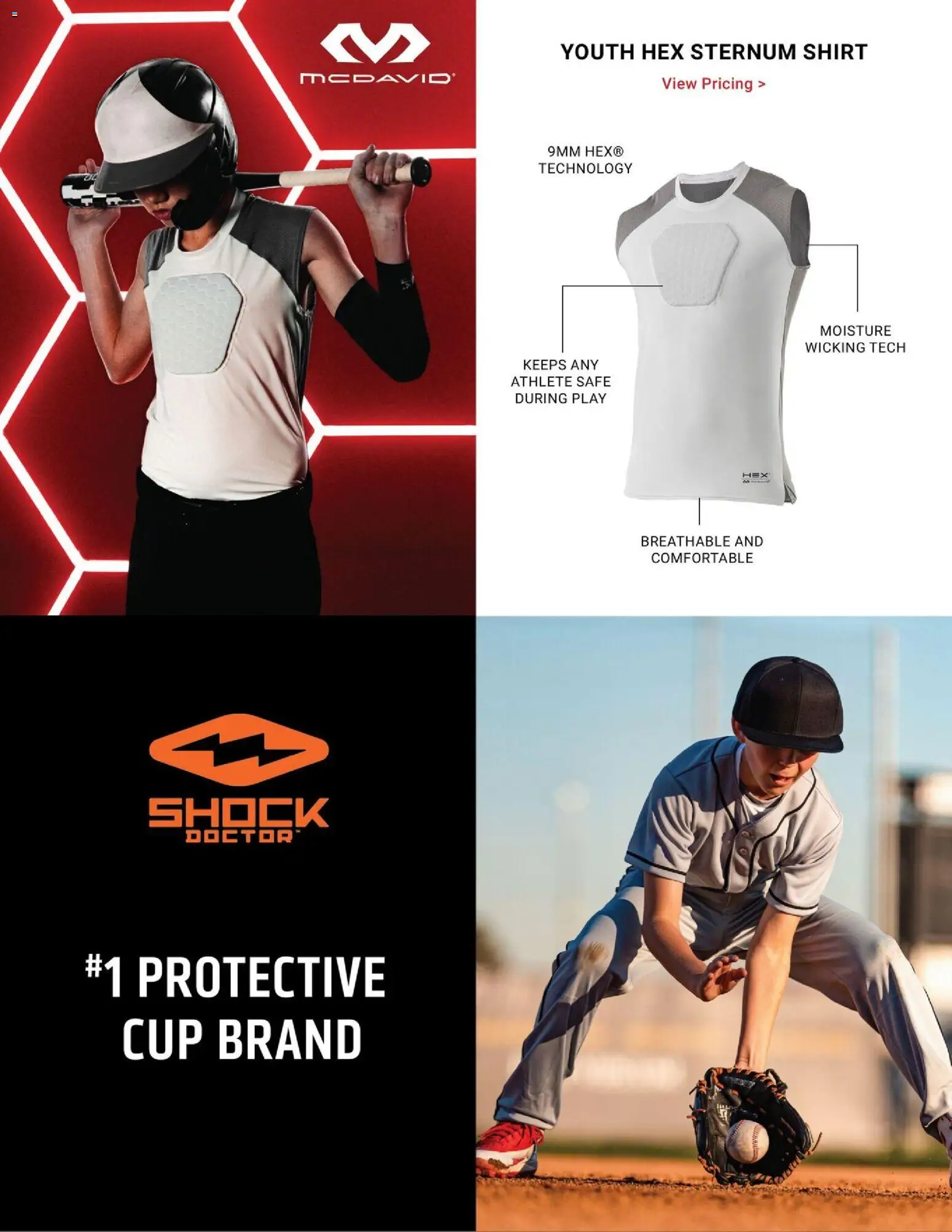 Dunham's Sports Baseball & Softball Guide - valid from 12.02.2026 | Page: 17 | Products: Safe, Shirt, Shock