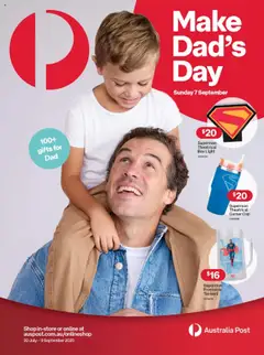 Preview of Australia Post - Make Dad's Day - valid from 30.07.2025