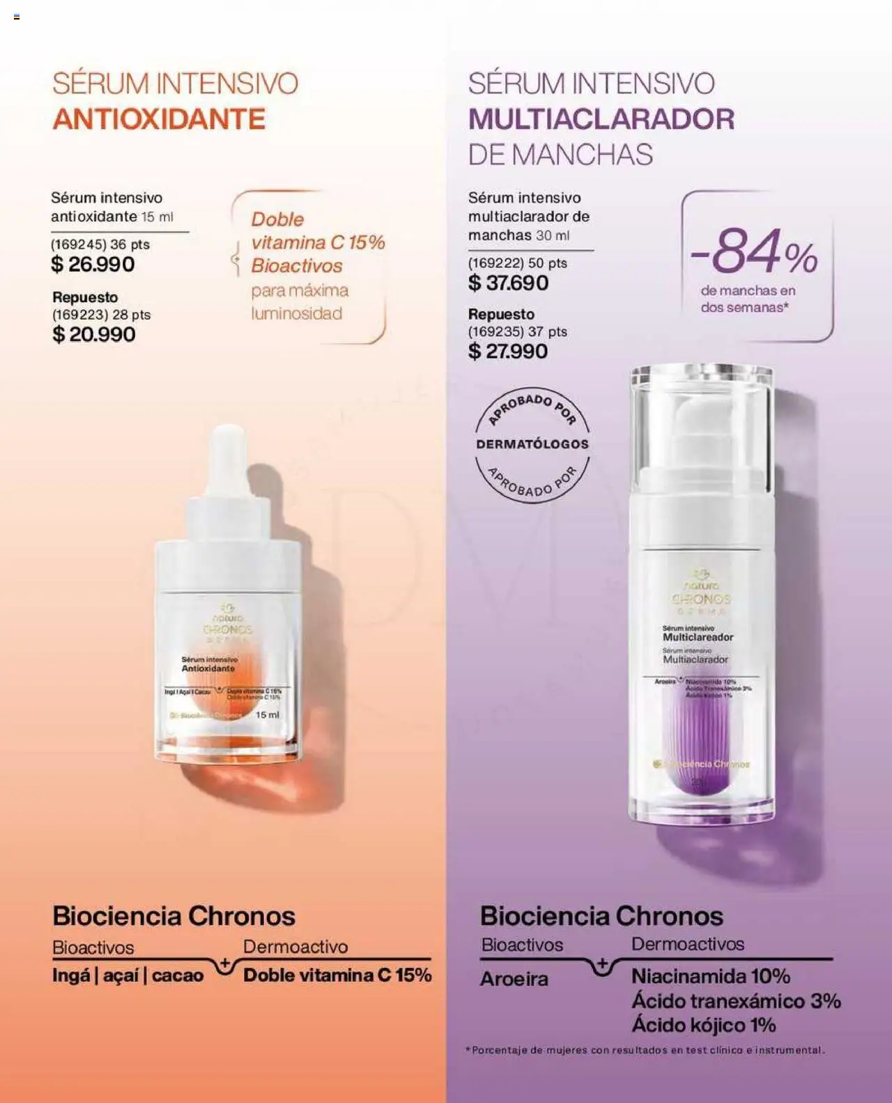 Natura catálogo │ válido desde el 22.07.2025 | Página: 83 | Productos: Cacao, Serum