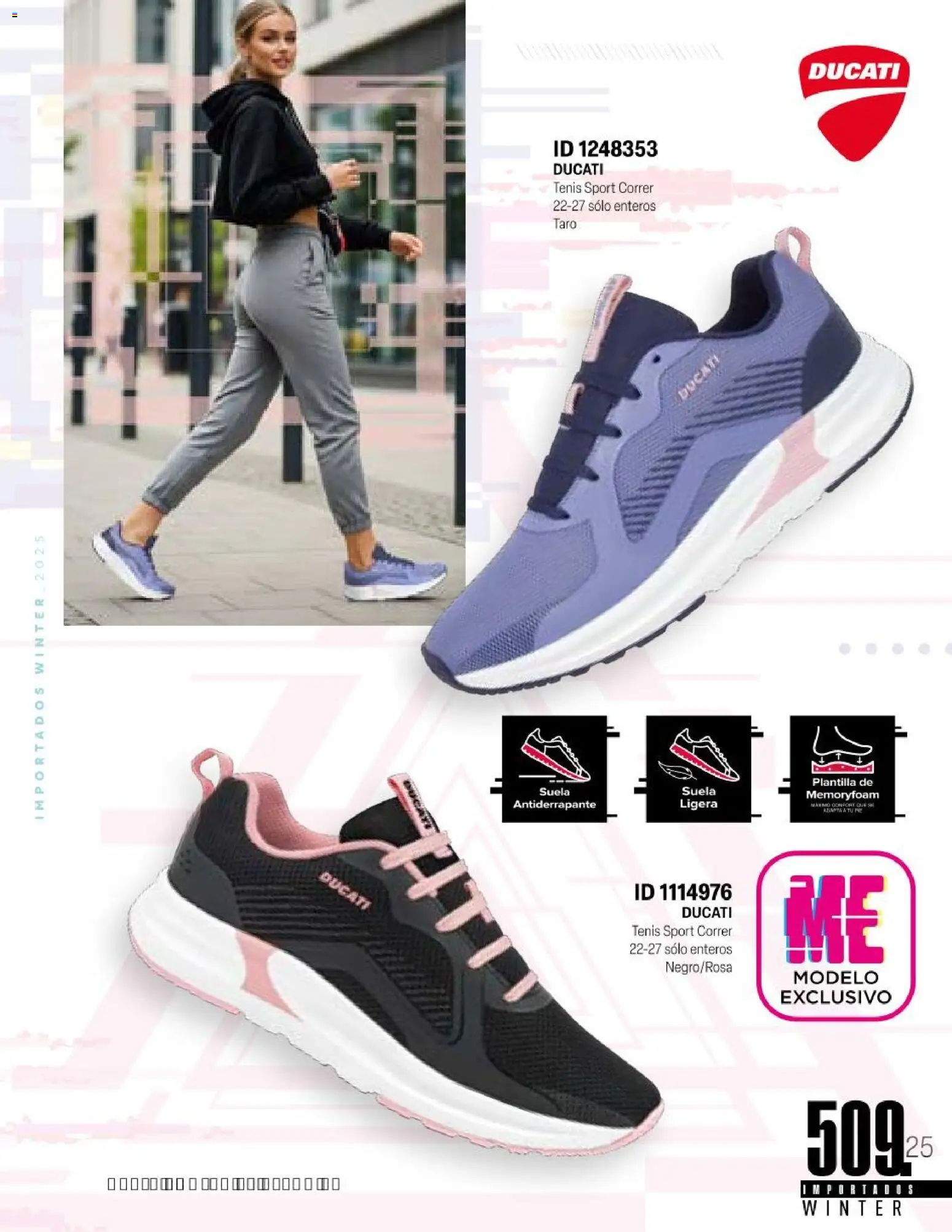 Nuevas ofertas de Price Shoes válidas en toda la República Mexicana desde el 11.11.2025. ¡Encuentra las mejores ofertas en Price Shoes catálogo Importados Winter 2025  ! | Página: 509 | Productos: Tenis