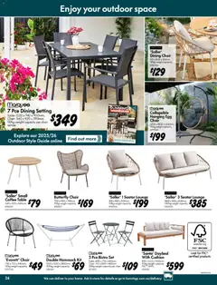 Preview of Bunnings Catalogue - Hop into Bunnings Warehouse for the Lowest Prices NSW - valid from 11.03.2026 | Page: 24 | Products: Coffee table, Table, Chair, Weight