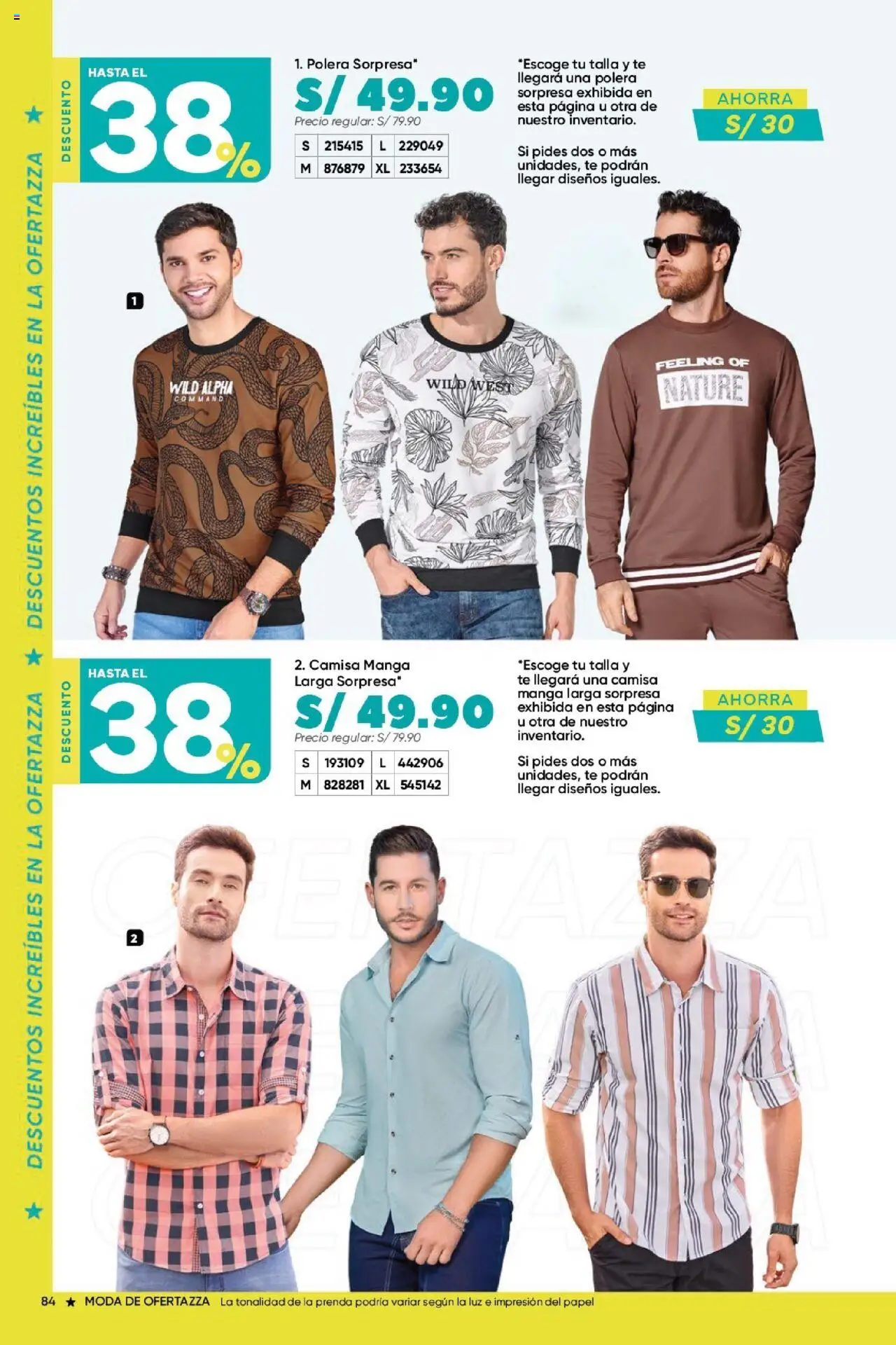 Catálogo Azzorti válido desde 17.06.2025 | Página: 86 | Productos: Camisa, Polera, Té
