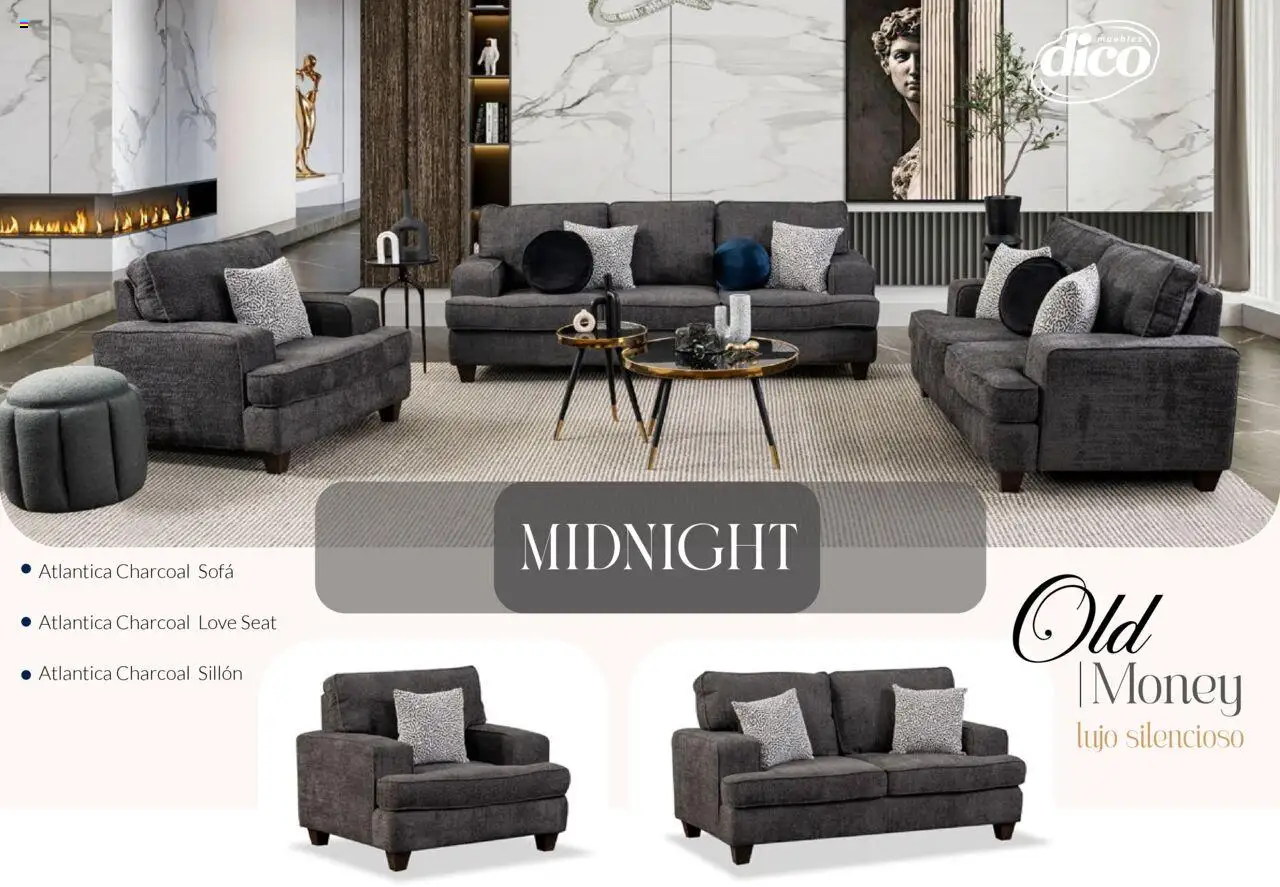 Nuevas ofertas de Muebles Dico válidas en toda la República Mexicana desde el 13.02.2025. ¡Encuentra las mejores ofertas en Muebles Dico catálogo Colección Old Money! | Página: 25 | Productos: Sofá, Sillón
