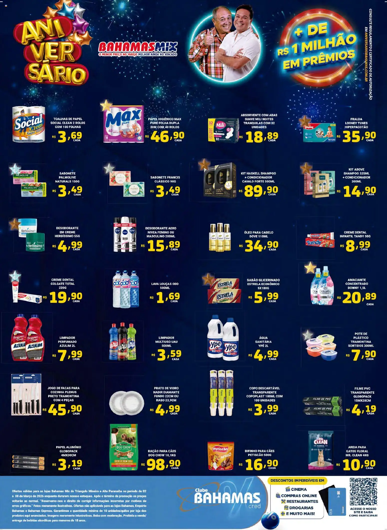 Bahamas Mix Folheto - válido de 02.03.2026 | Página: 4 | Produtos: Shampoo, Azulim, Condicionador, Óleo para cabelo