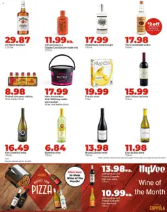 HyVee Weekly Ad - valid from 14.07.2025 | Page: 33 | Products: Bread, Wine, Bourbon, Gin