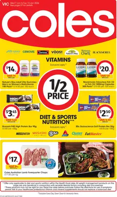 Preview of Coles Catalogue VIC - valid from 07.01.2026