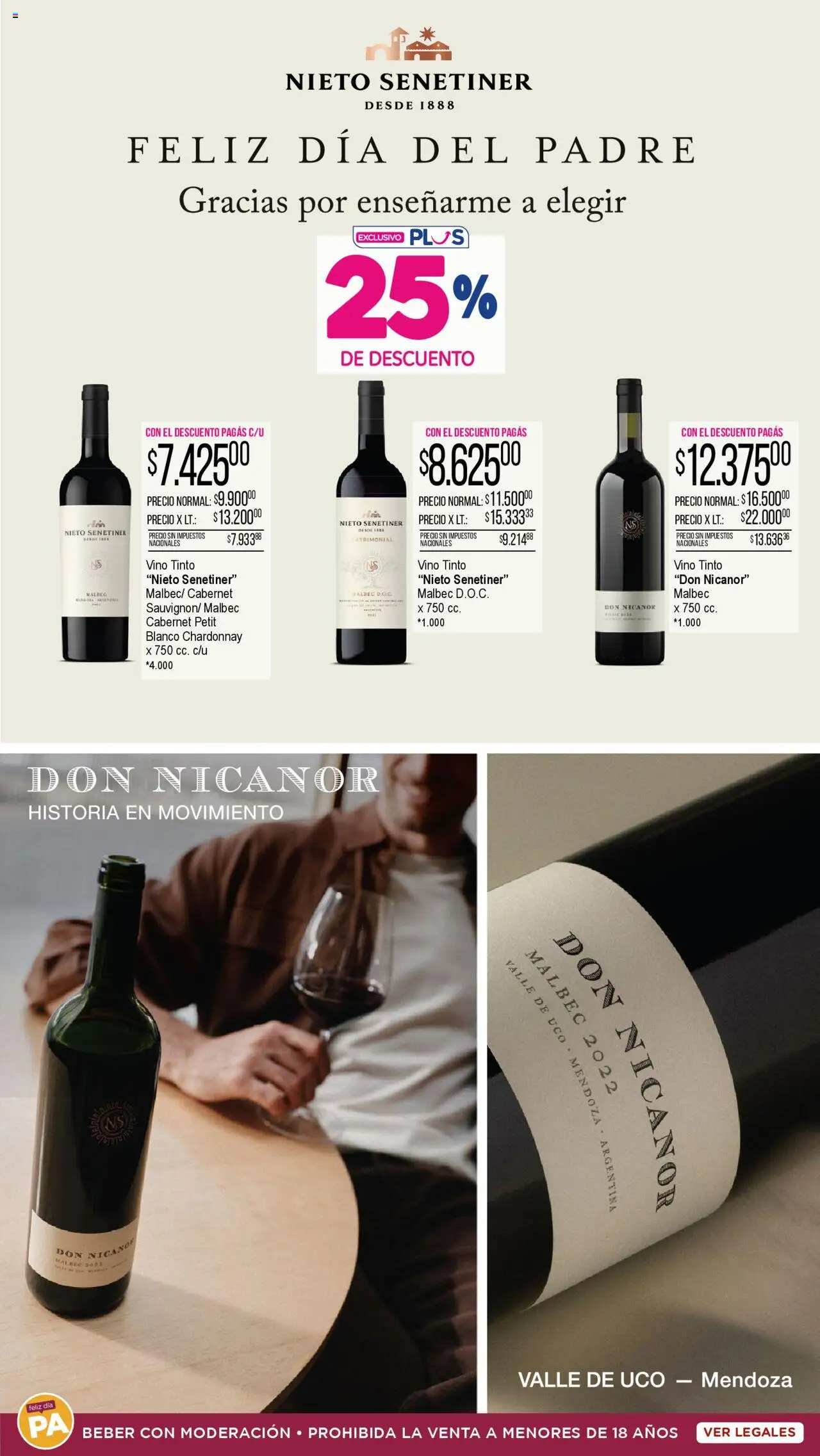 La Anonima Especial bebidas │ válido desde el 05.06.2025 | Página: 10 | Productos: Vino