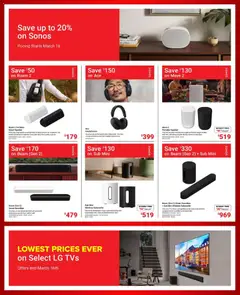 Preview of Visions weekly flyer / circulaire from shop Visions valid from 13.03.2026 | Page: 4 | Products: Headphones, Speaker