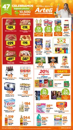 Vista previa de Arteli Prensa Valles, nuevo folleto de la tienda, válido en México a partir del 25.07.2025