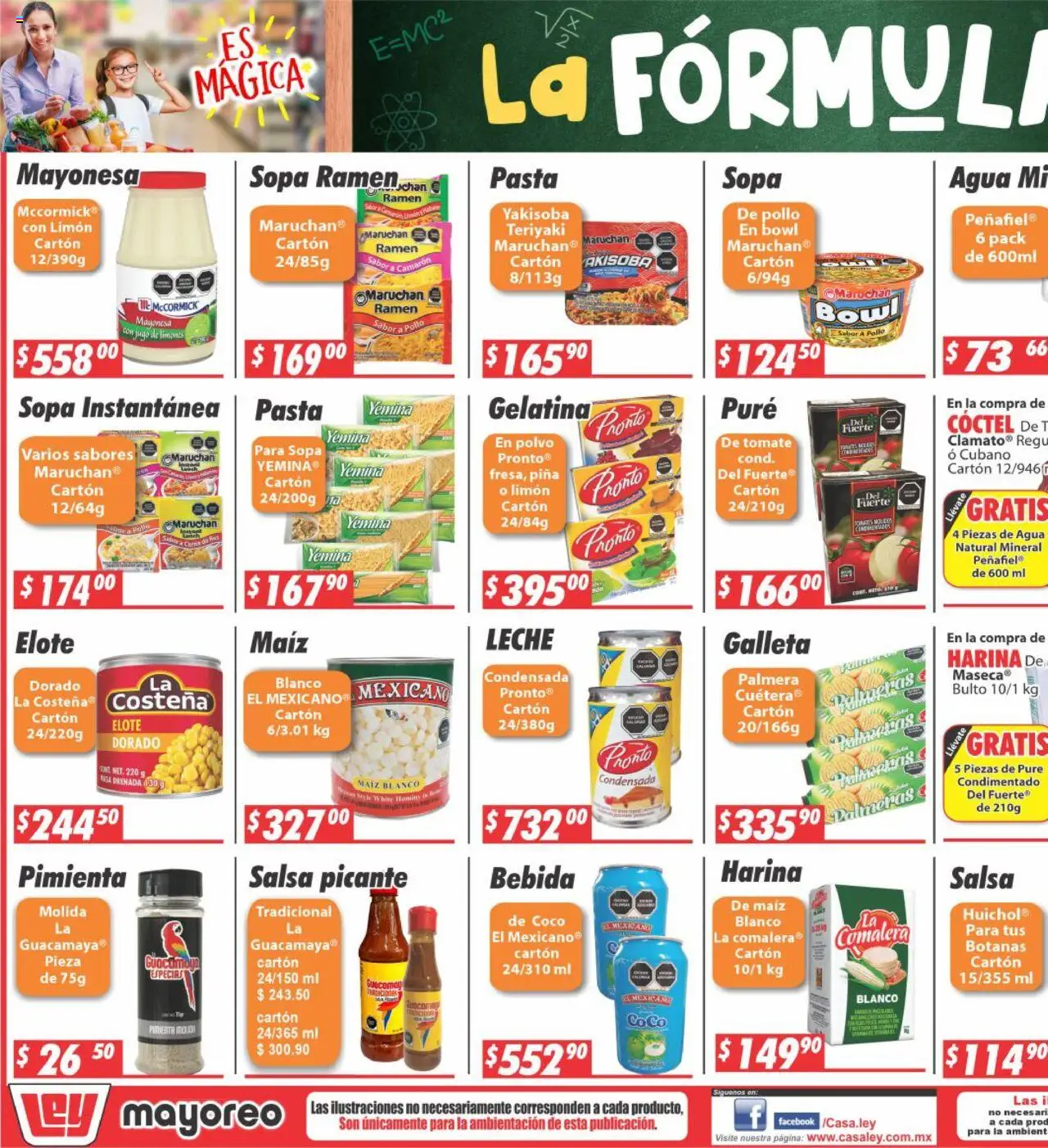Nuevas ofertas de Casa Ley válidas en toda la República Mexicana desde el 18.08.2025. ¡Encuentra las mejores ofertas en Casa Ley - Folleto Mayoreo! | Página: 5 | Productos: Harina, Pimienta, Tomate, Limón