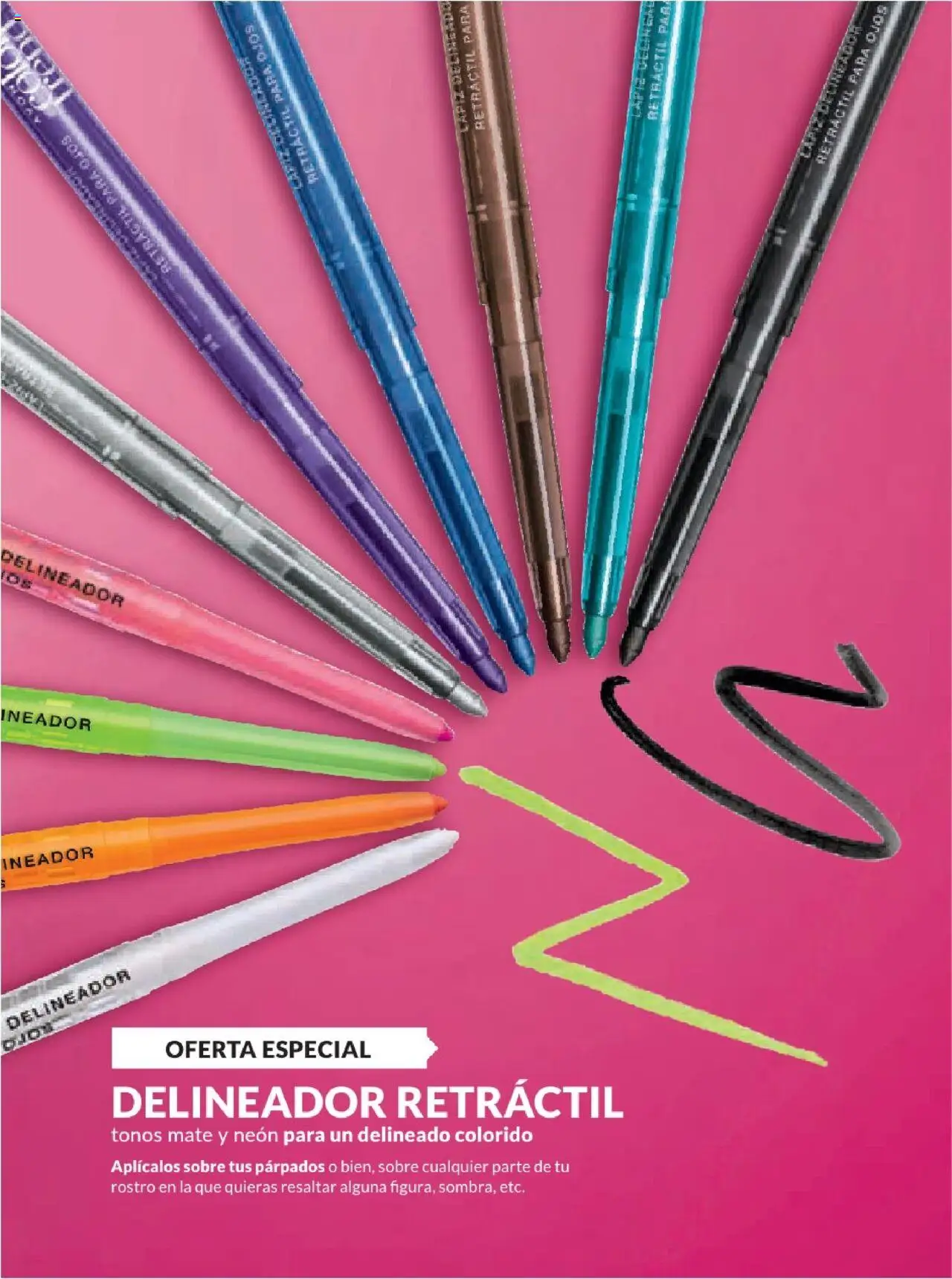 Nuevas ofertas de AVON válidas en toda la República Mexicana desde el 17.03.2025. ¡Encuentra las mejores ofertas en AVON campaña 7 2025! | Página: 62 | Productos: Mate, Delineador, Sobre