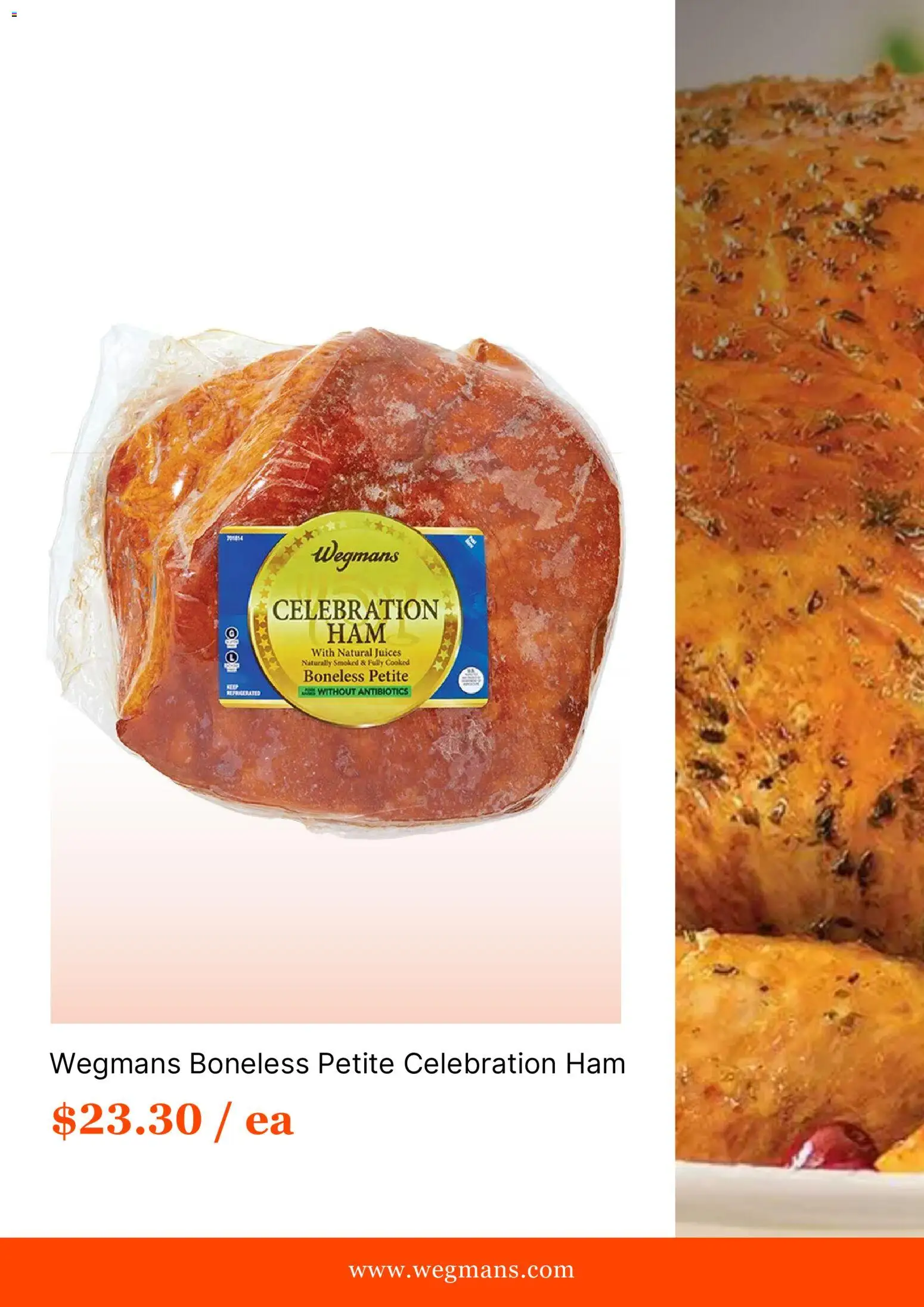 Wegmans Thanksgiving - valid from 15.11.2025 | Page: 4 | Products: Ham