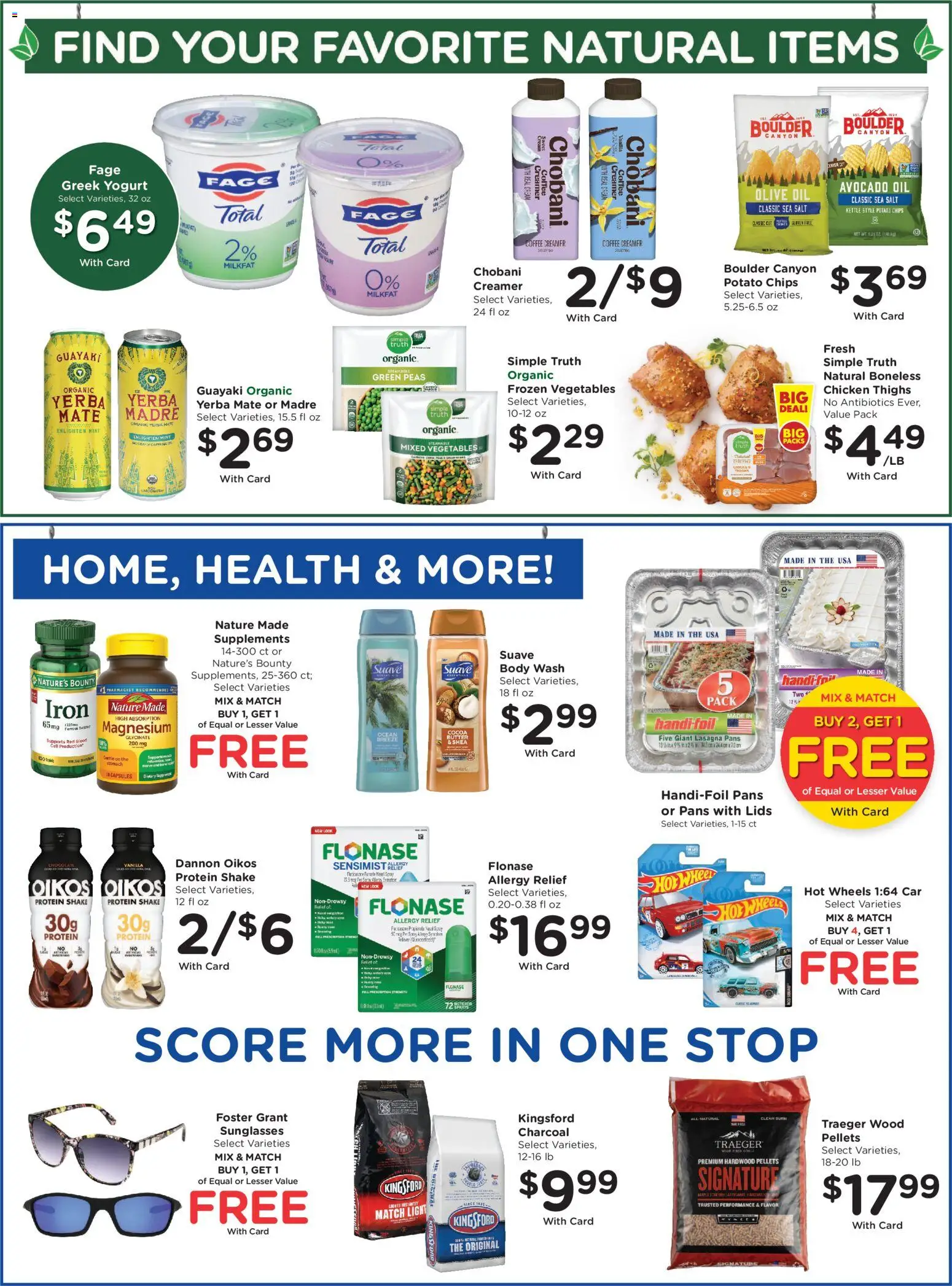 King Soopers Weekly Ad - valid from 01.04.2026 | Page: 10 | Products: Yogurt, Oil, Chips, Body Wash