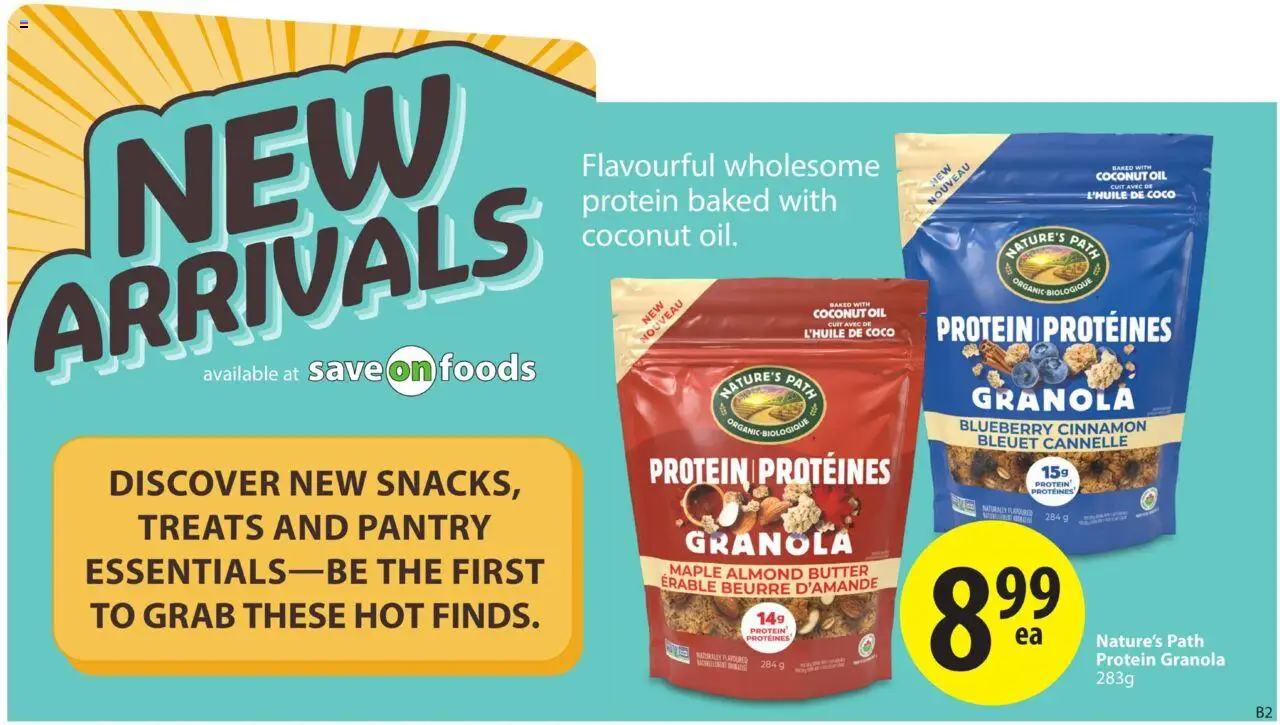 Save on foods flyer valid from 31.07.2025 | Page: 27 | Products: Butter, Oil