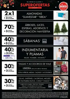 Vista previa Disco - Ofertas | Electro válido desde el 05.12.2025 | Página: 2 | Productos: Disco, Sabanas, Ropa