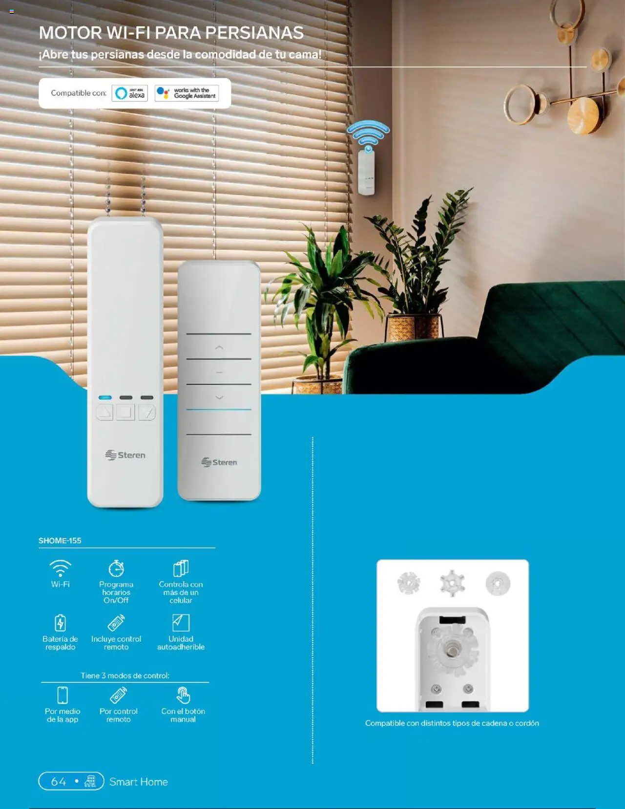 Nuevas ofertas de Steren válidas en toda la República Mexicana desde el 01.01.2025. ¡Encuentra las mejores ofertas en Steren catálogo! | Página: 82 | Productos: Cama, Batería, Cadena