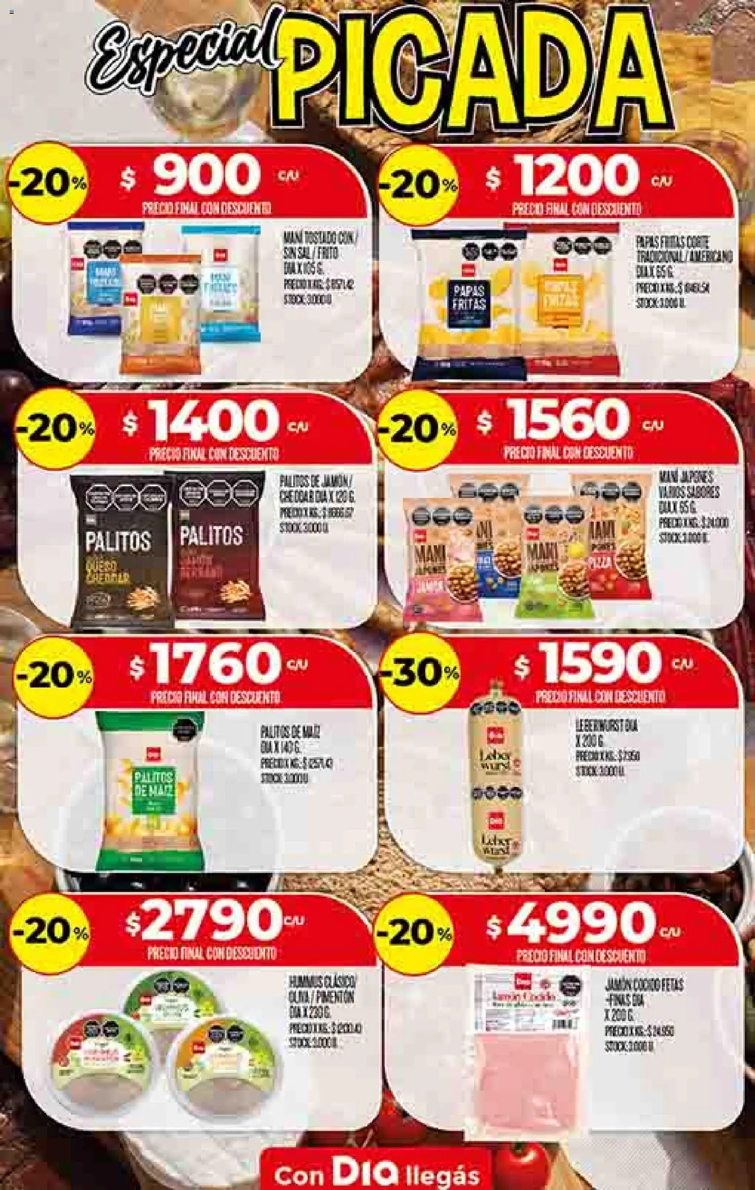 Supermercado DIA Ofertas │ válido desde el 25.03.2026 | Página: 17 | Productos: Pimentón, Papas fritas