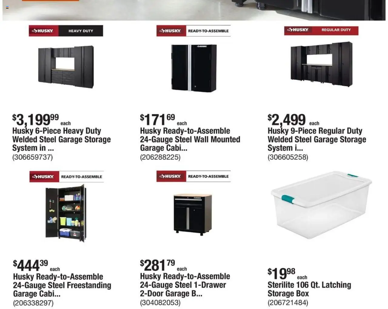 Home Depot Weekly Ad - FL - valid from 02.10.2025 | Page: 8 | Products: Box