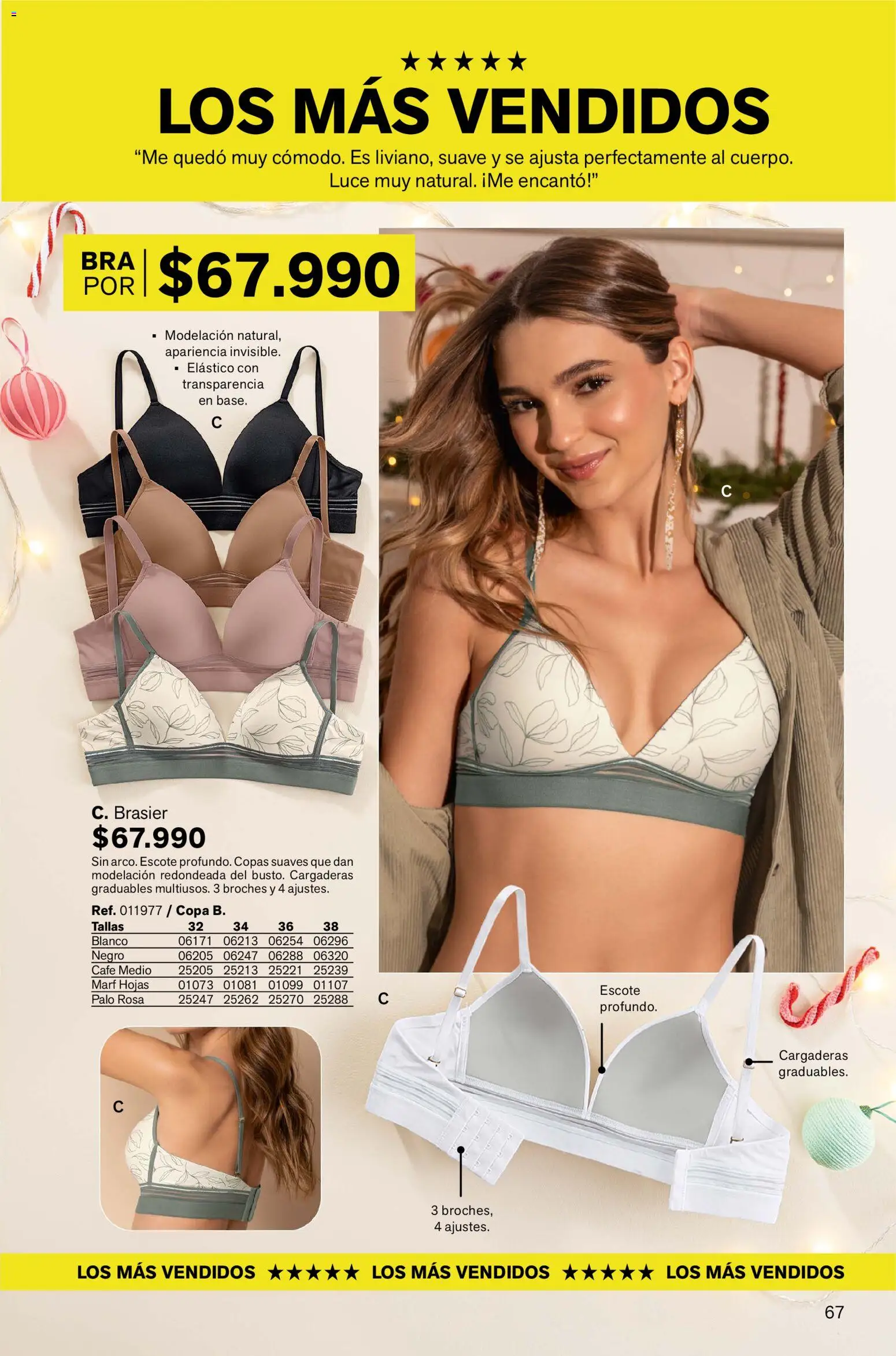 Leonisa revista - valida desde el 13.11.2025 | Página: 67 | Productos: Brasier, Café