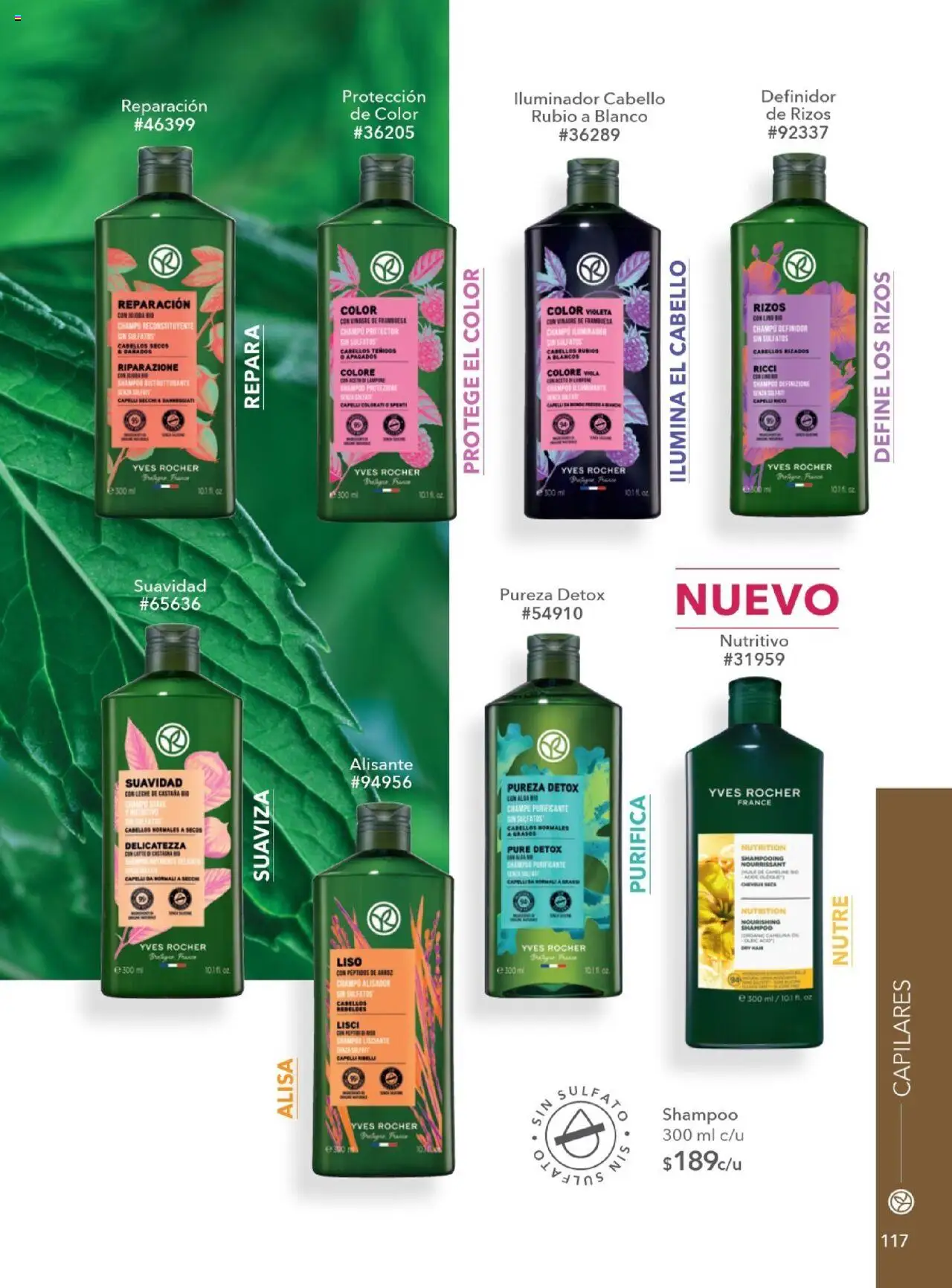 Nuevas ofertas de Yves Rocher válidas en toda la República Mexicana desde el 28.10.2025. ¡Encuentra las mejores ofertas en Yves Rocher - Campaña 15 2025! | Página: 119 | Productos: Vinagre, Leche, Arroz, Champú