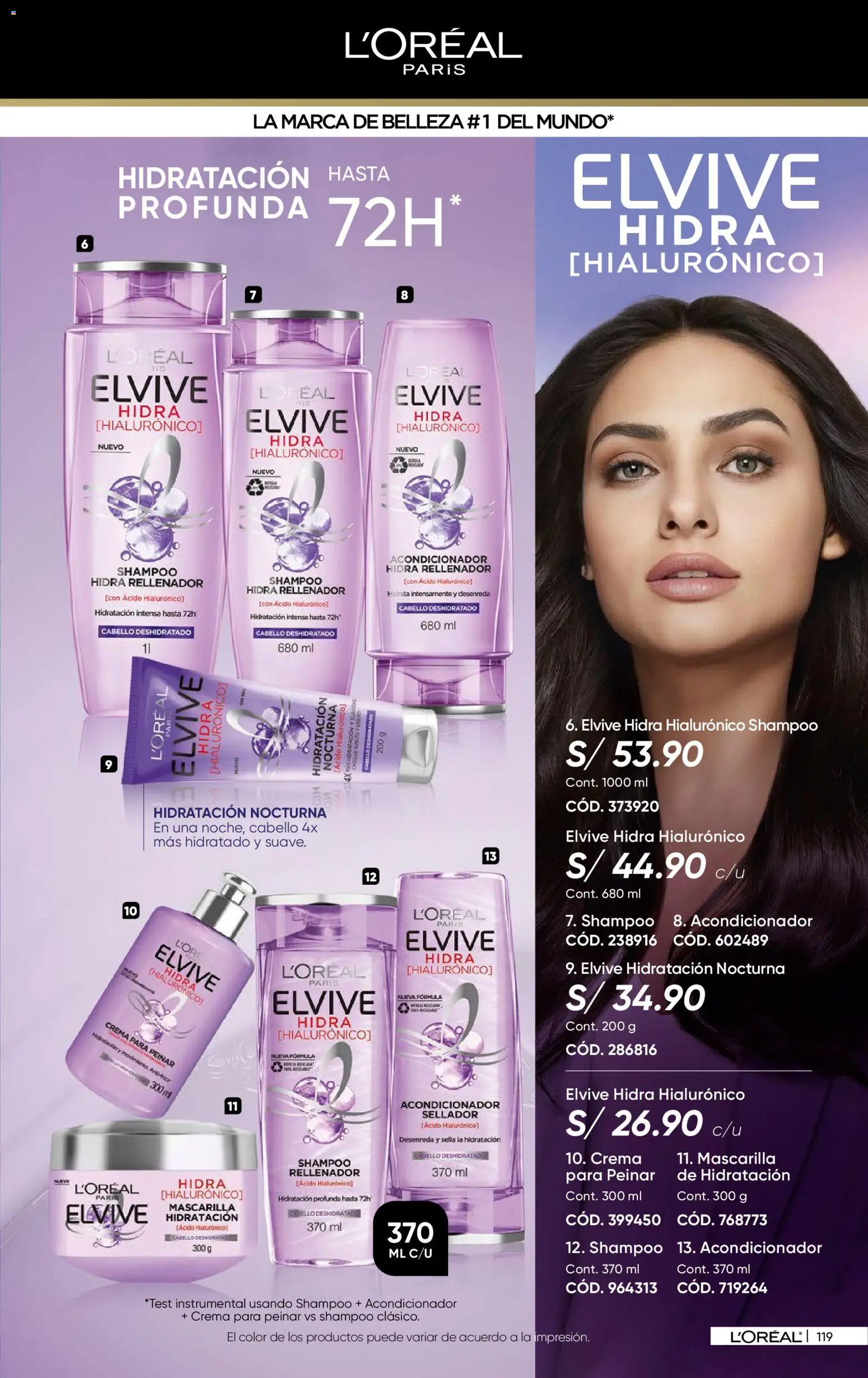 Catálogo Azzorti válido desde 24.11.2025 | Página: 121 | Productos: Shampoo, Acondicionador, Crema