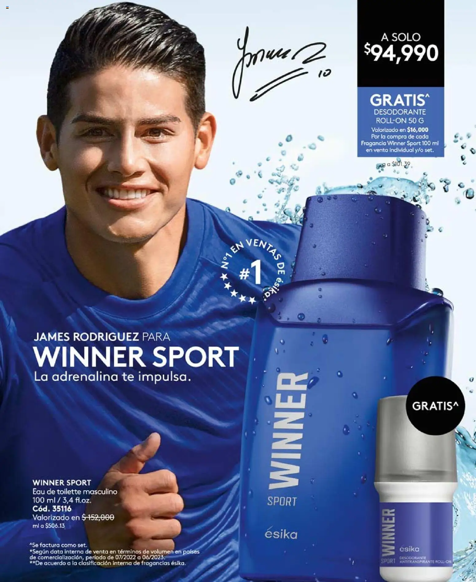 Ésika revista - valida desde el 13.03.2026 | Página: 160 | Productos: Té, Fragancia, Eau de toilette, Desodorante