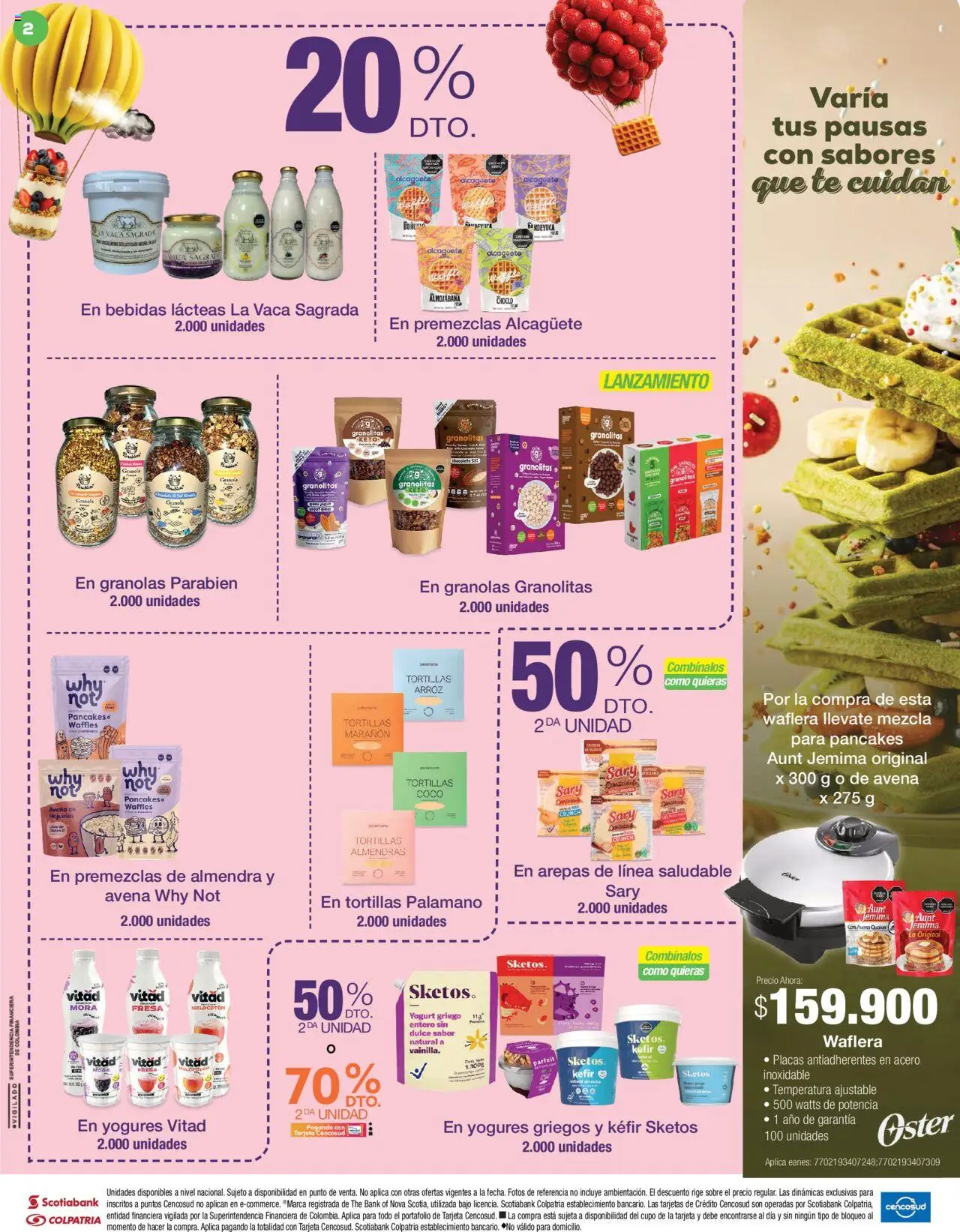 Jumbo revista - valida desde el 14.08.2025 | Página: 2 | Productos: Arroz, Almendra, Encimero, Waflera