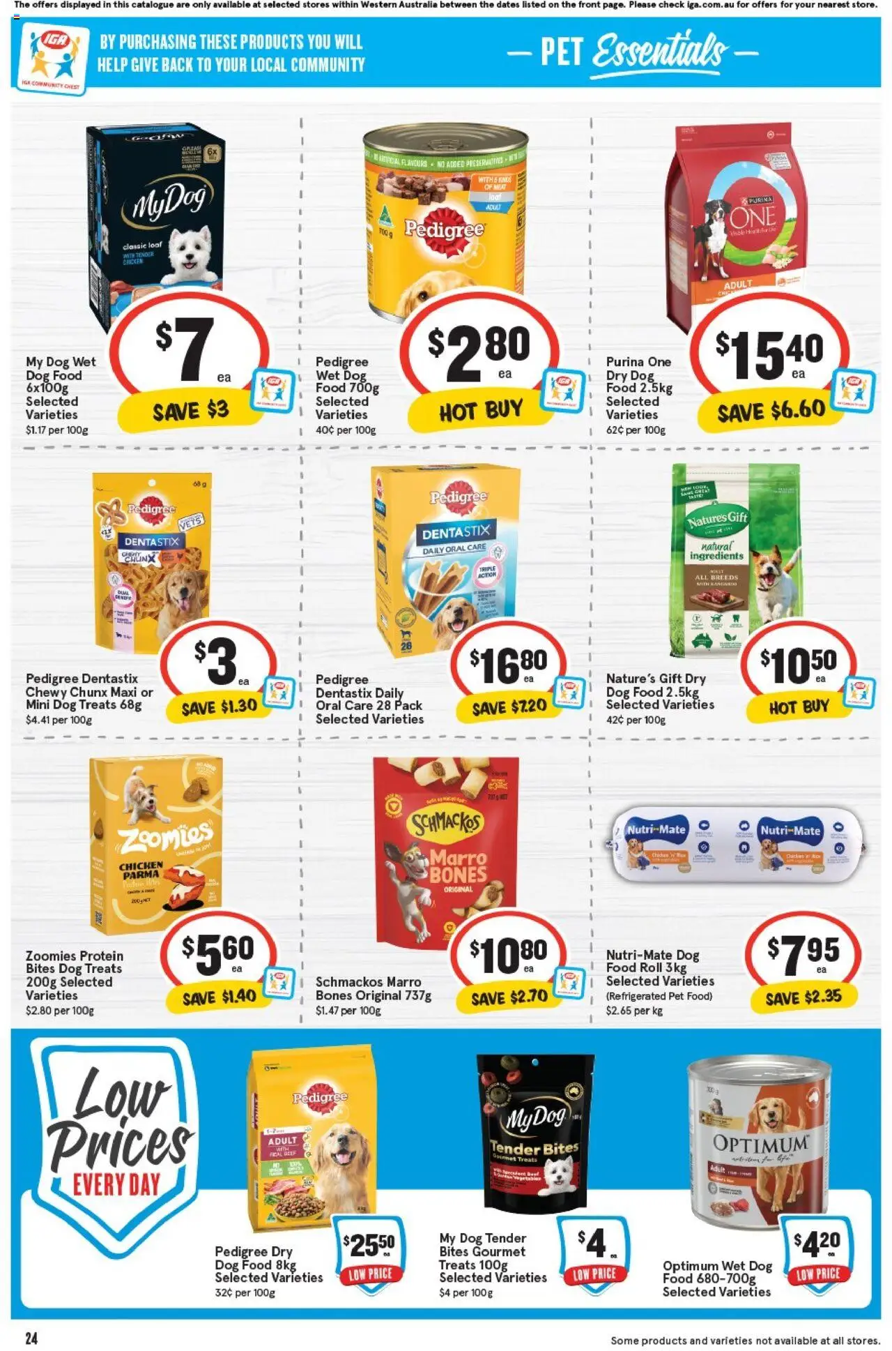 IGA catalogue - valid from 20.08.2025 | Page: 24 | Products: Chicken, Meat, Dog food