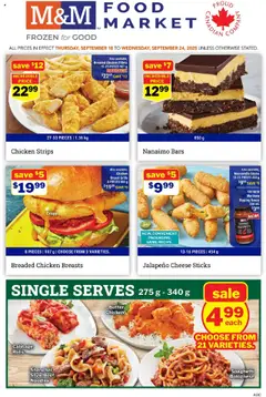 Preview of M&M Food Market weekly flyer / circulaire from shop M&M Food Market valid from 18.09.2025