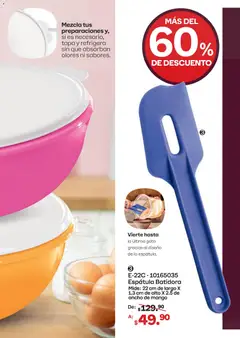 Vista previa de Tupperware catálogo, nuevo folleto de la tienda, válido en México a partir del 20.04.2026 | Página: 65 | Productos: Espátula, Mango, Batidora