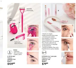 Vista previa de AVON Casa & Estilo 17 2025, nuevo folleto de la tienda, válido en México a partir del 07.11.2025 | Página: 127 | Productos: Cepillo, Esponja, Sombra, Maquillaje