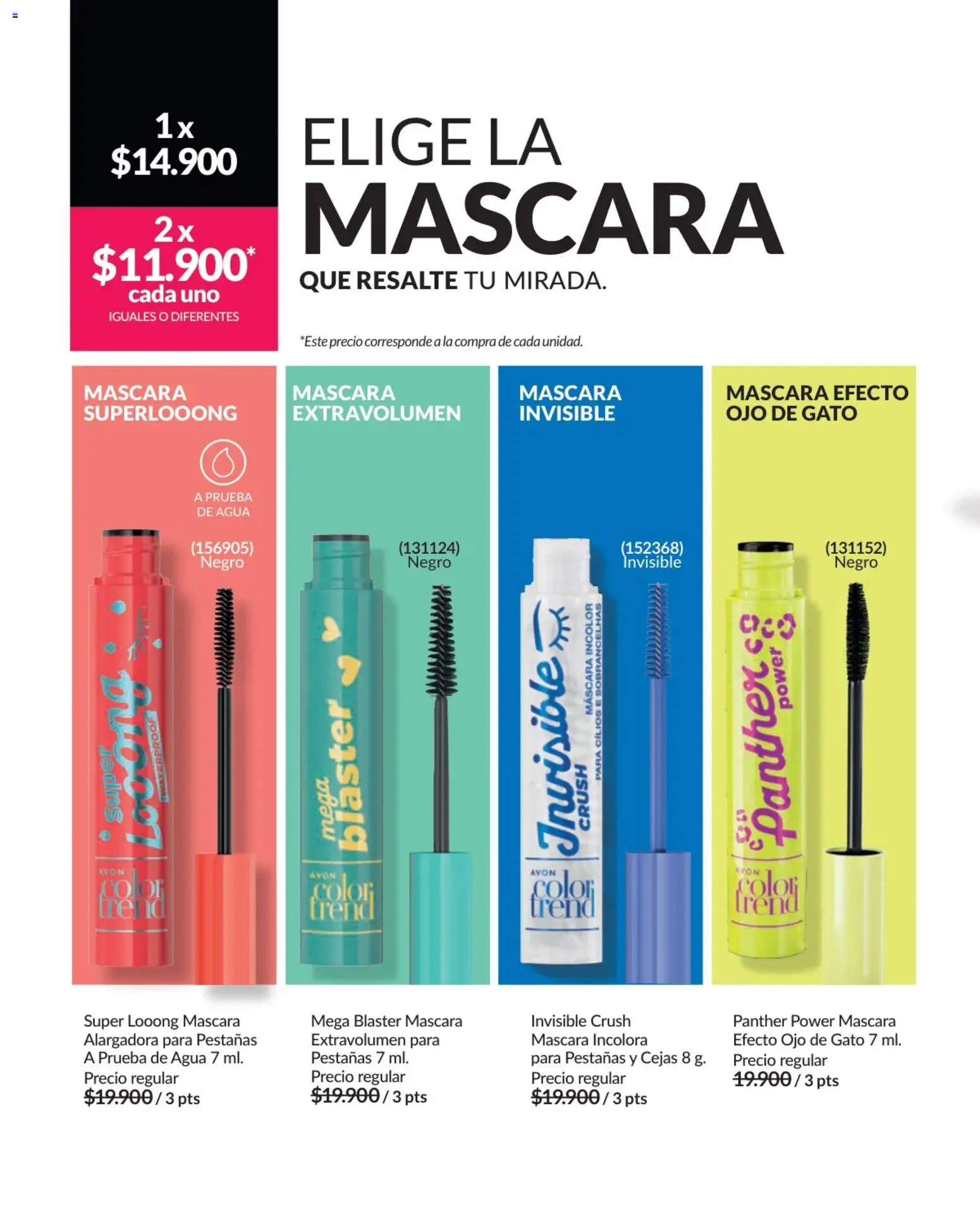 Avon revista - valida desde el 17.11.2025 | Página: 46 | Productos: Agua, Máscara
