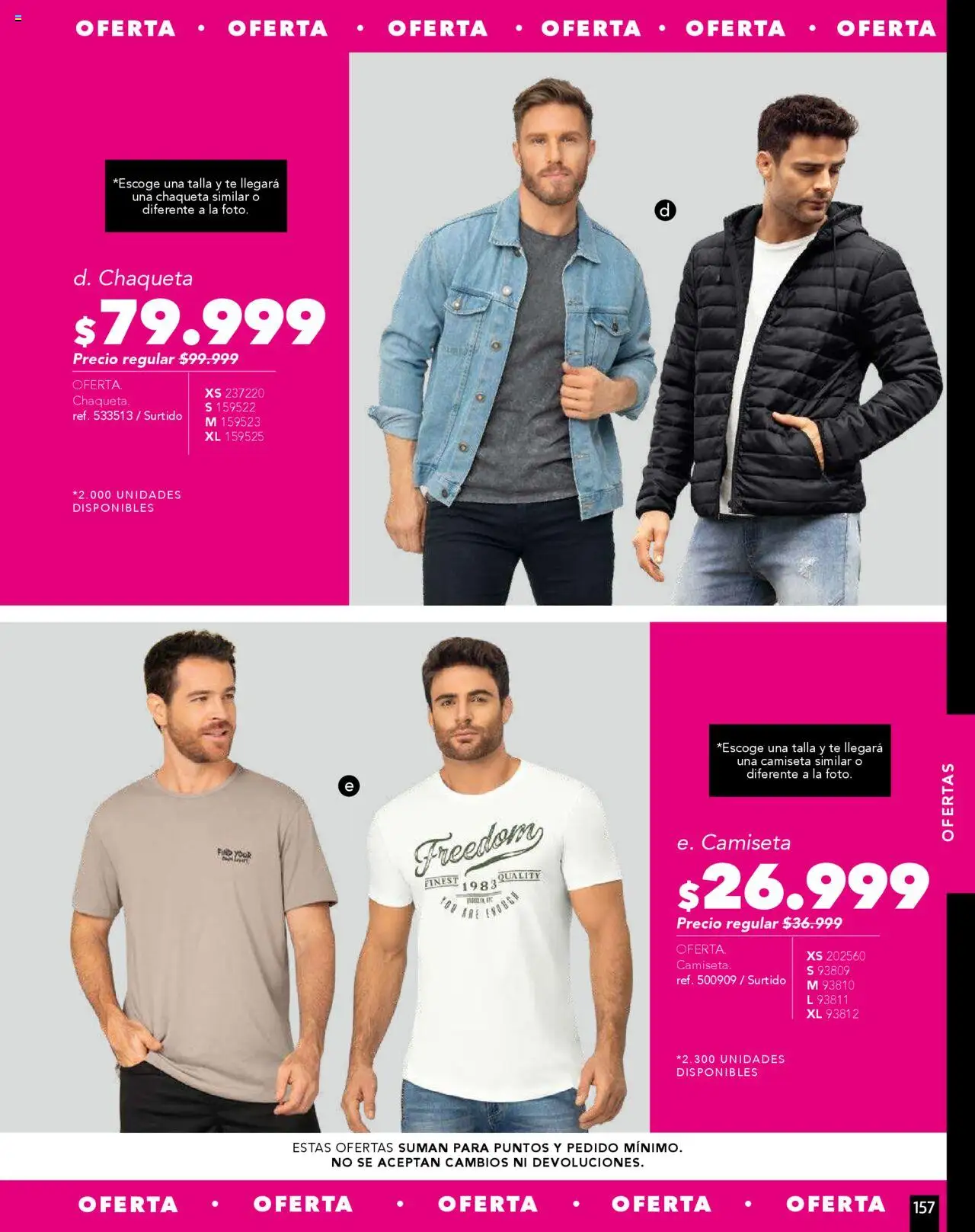 Pacifika revista - valida desde el 01.08.2025 | Página: 190 | Productos: Té, Camiseta, Chaqueta