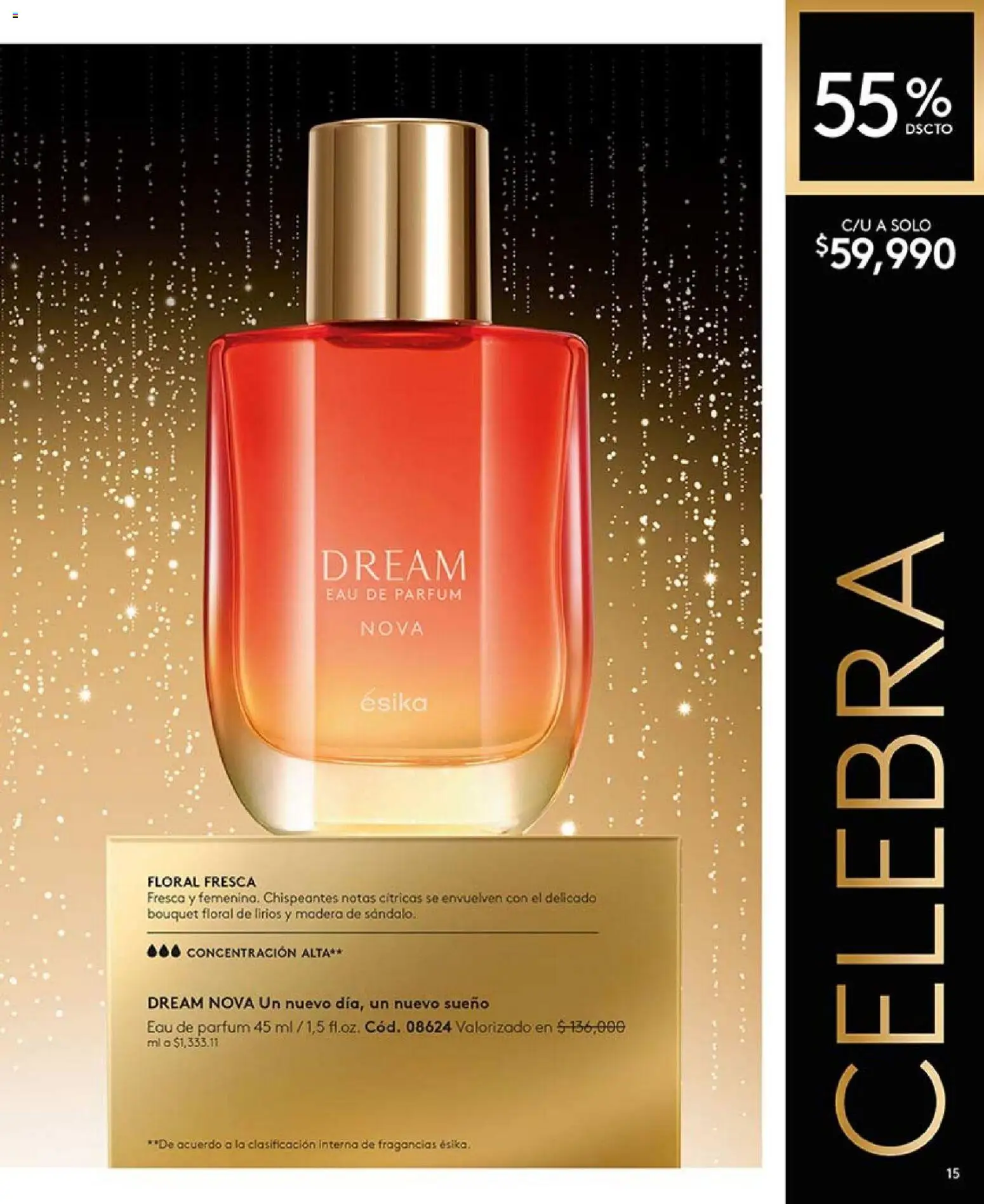 Ésika revista - valida desde el 01.01.2026 | Página: 15 | Productos: Fragancia