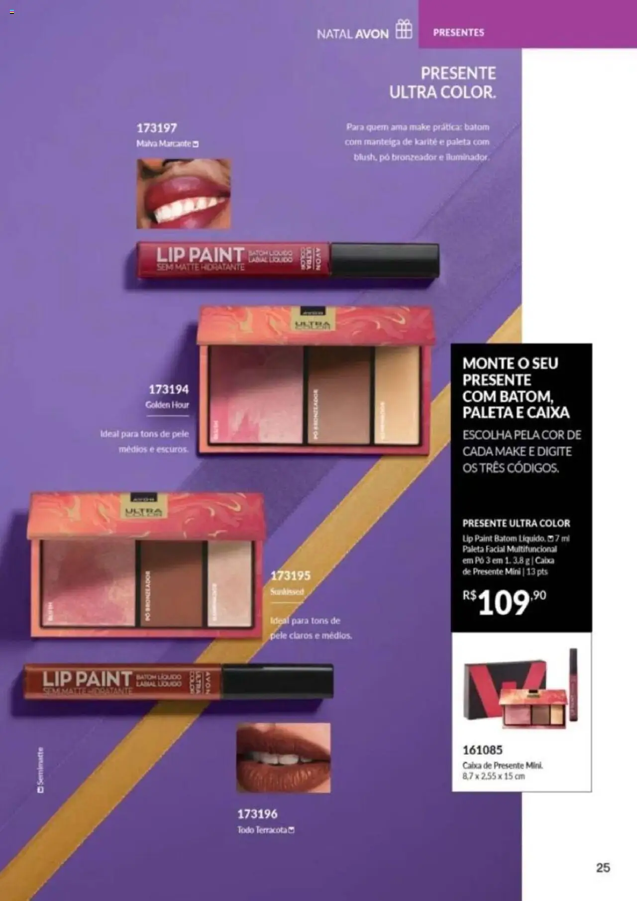 Avon Folheto - válido de 26.09.2025 | Página: 189 | Produtos: Pó, Bronzeador, Multifuncional, Manteiga