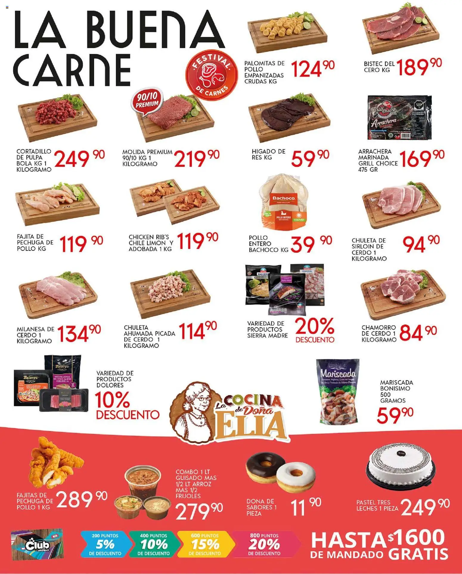 Nuevas ofertas de Alsuper válidas en toda la República Mexicana desde el 04.11.2025. ¡Encuentra las mejores ofertas en Alsuper folleto Saltillo! | Página: 2 | Productos: Atún, Pastel, Cerdo, Sierra