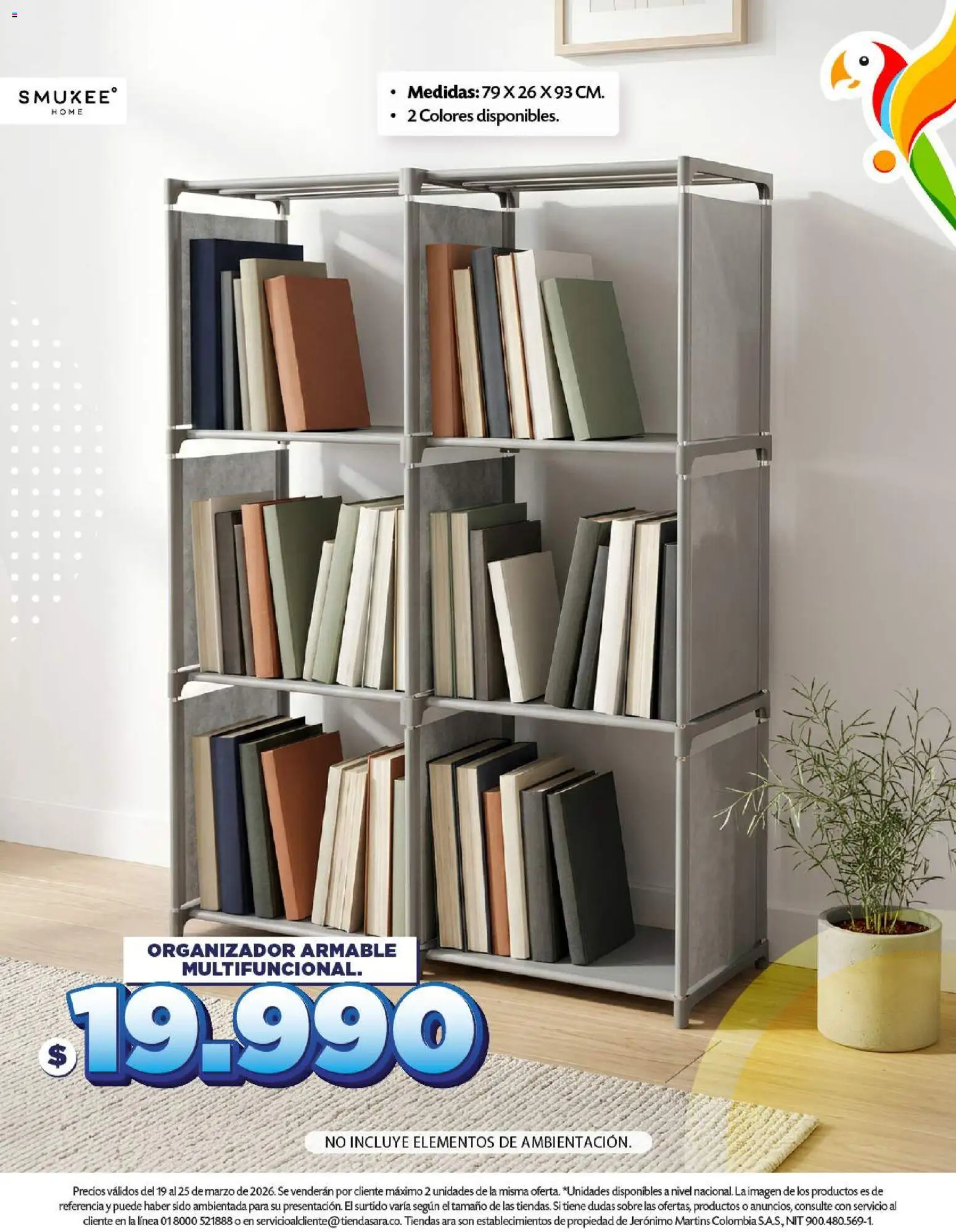 Ara catálogo revista - valida desde el 19.03.2026 | Página: 2 | Productos: Sobre, Organizador