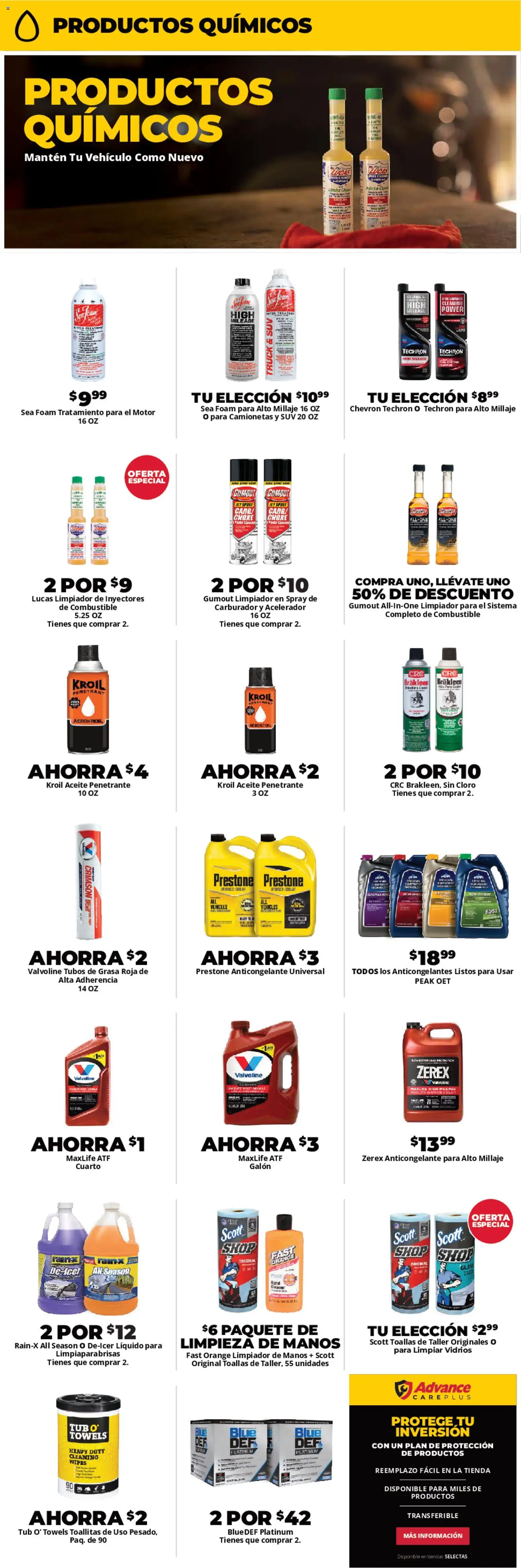 Advance Auto Parts Sales Ad - Spanish - valid from 30.10.2025 | Page: 3 | Products: Beef