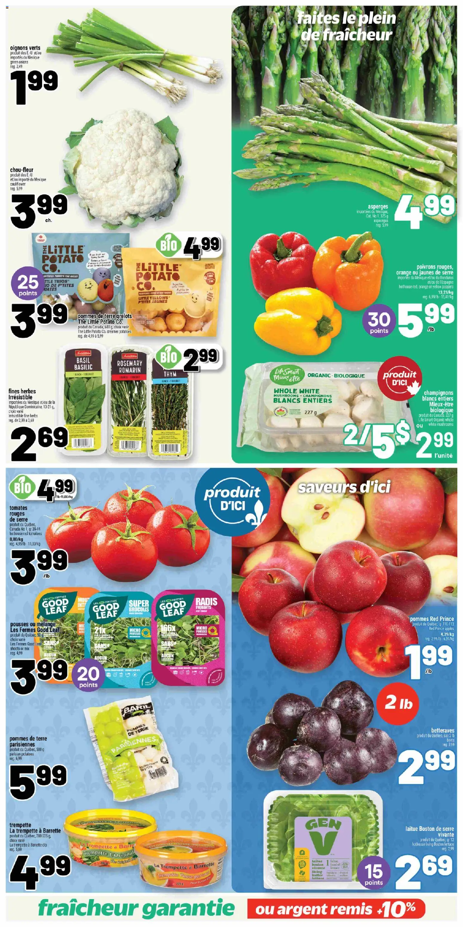 Metro flyer valid from 15.01.2026 | Page: 7 | Products: Potatoes, Butter, Apples, Tomatoes