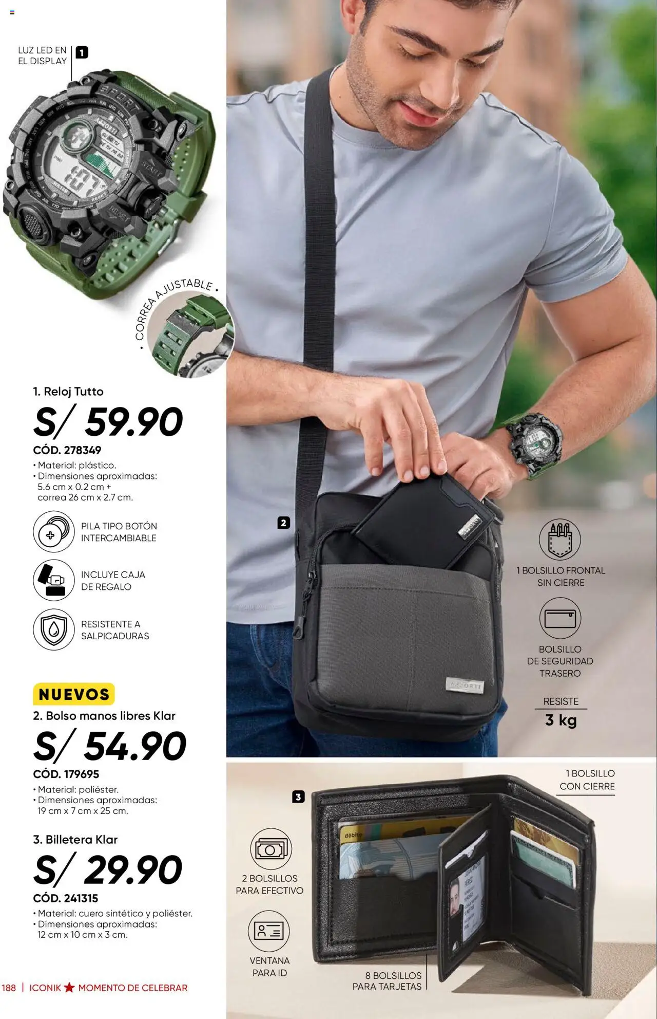 Catálogo Azzorti válido desde 15.10.2025 | Página: 192 | Productos: Caja, Bolso, Billetera, Reloj