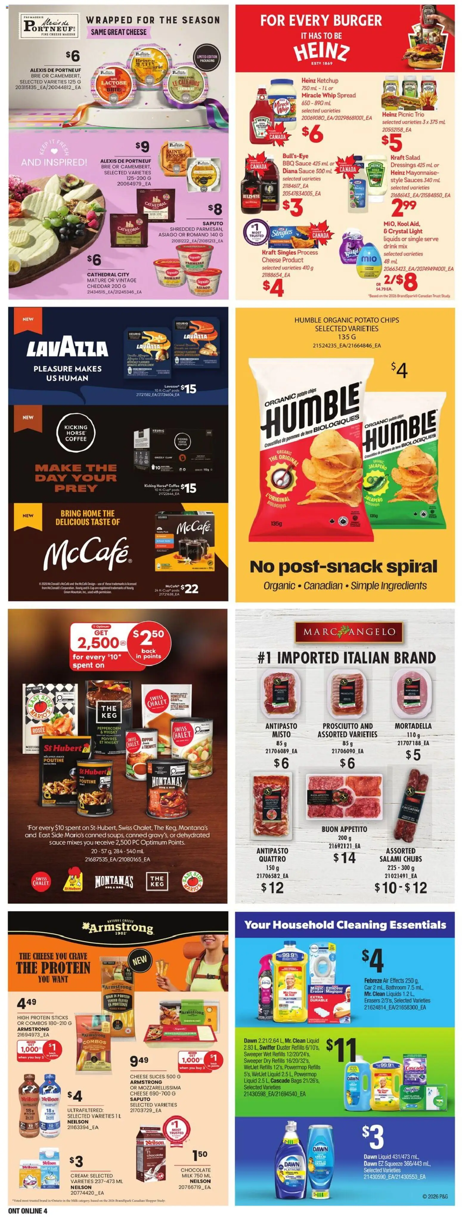 Zehrs flyer valid from 26.03.2026 | Page: 18 | Products: Cream, Salad, PC, Milk