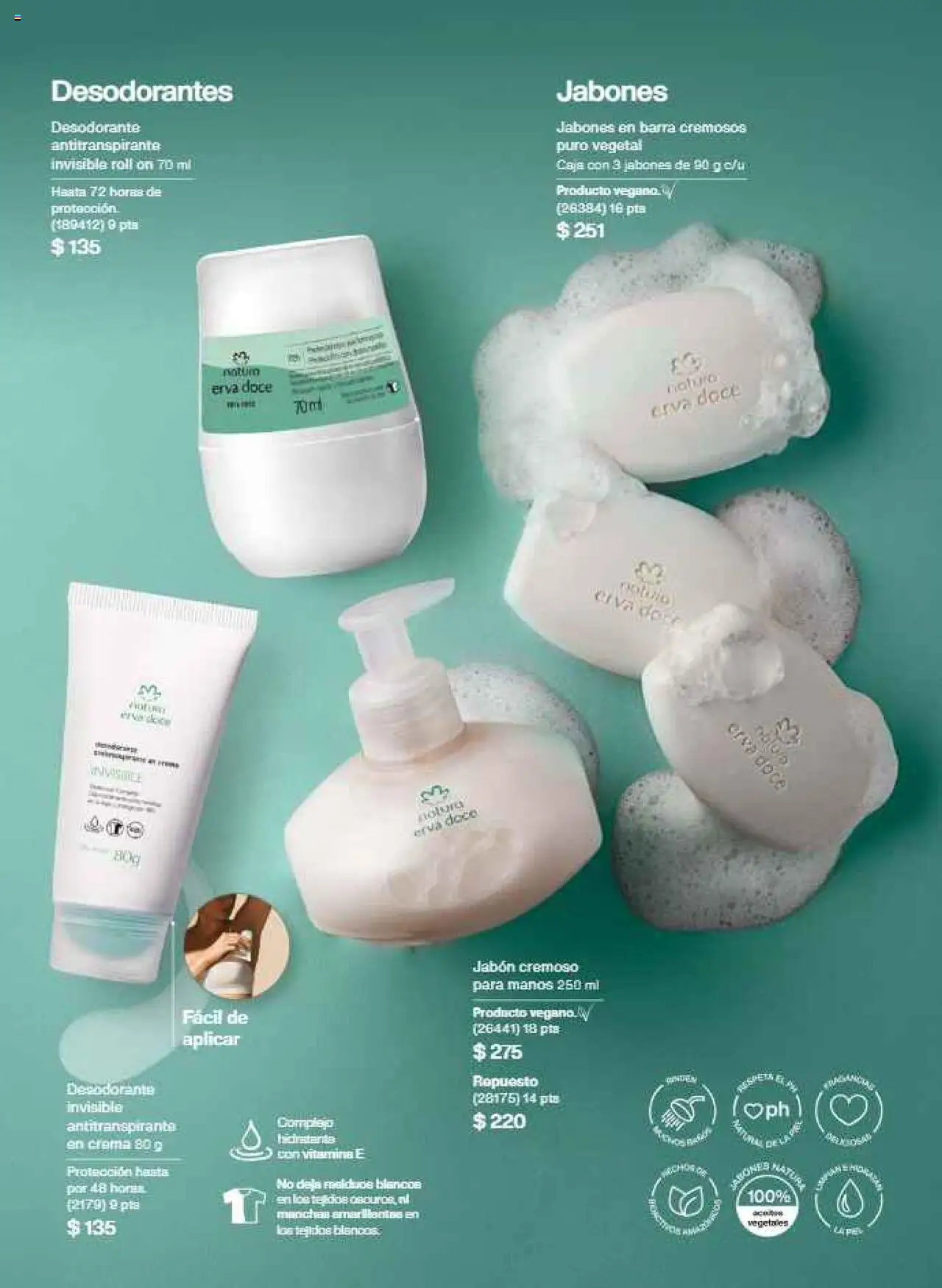 Nuevas ofertas de Natura válidas en toda la República Mexicana desde el 12.10.2025. ¡Encuentra las mejores ofertas en Natura - Campaña 16 2025! | Página: 151 | Productos: Desodorante, Antitranspirante, Crema, Caja