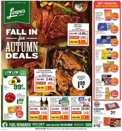 Preview of Lowes Foods weekly ads valid from 15.10.2025