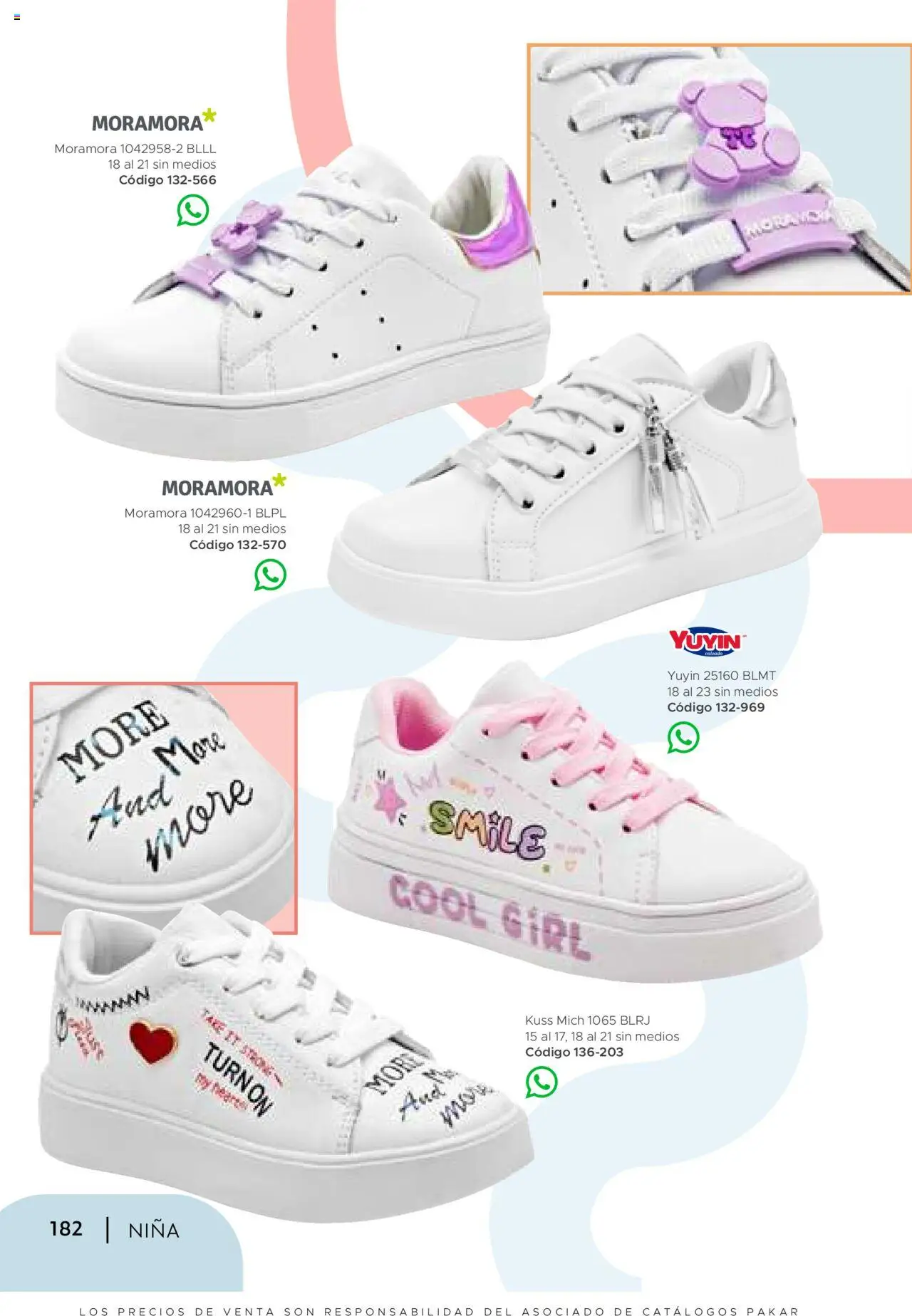 Nuevas ofertas de SC Pakar válidas en toda la República Mexicana desde el 24.07.2025. ¡Encuentra las mejores ofertas en SC Pakar - Catálogo Nina otoño / invierno! | Página: 182