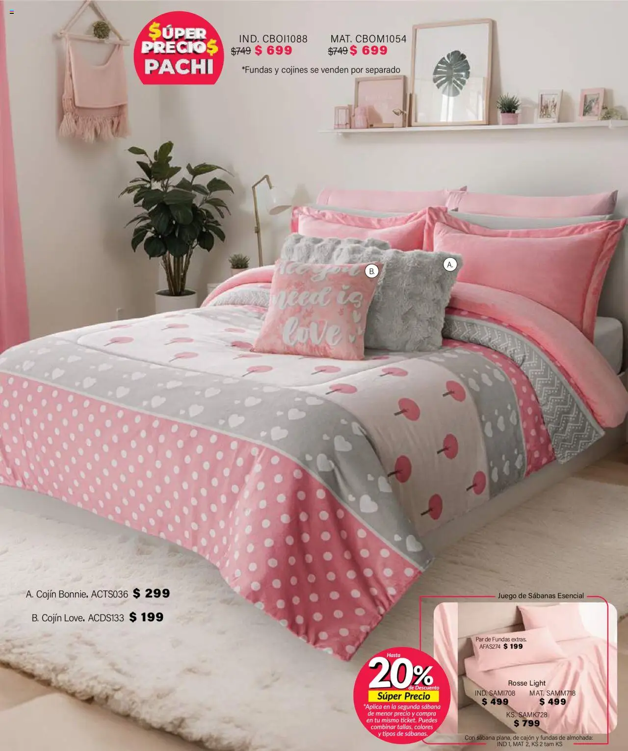 Nuevas ofertas de Colchas Concord válidas en toda la República Mexicana desde el 01.08.2025. ¡Encuentra las mejores ofertas en Colchas Concord - Catálogo! | Página: 662 | Productos: Juego, Almohada, Sabanas