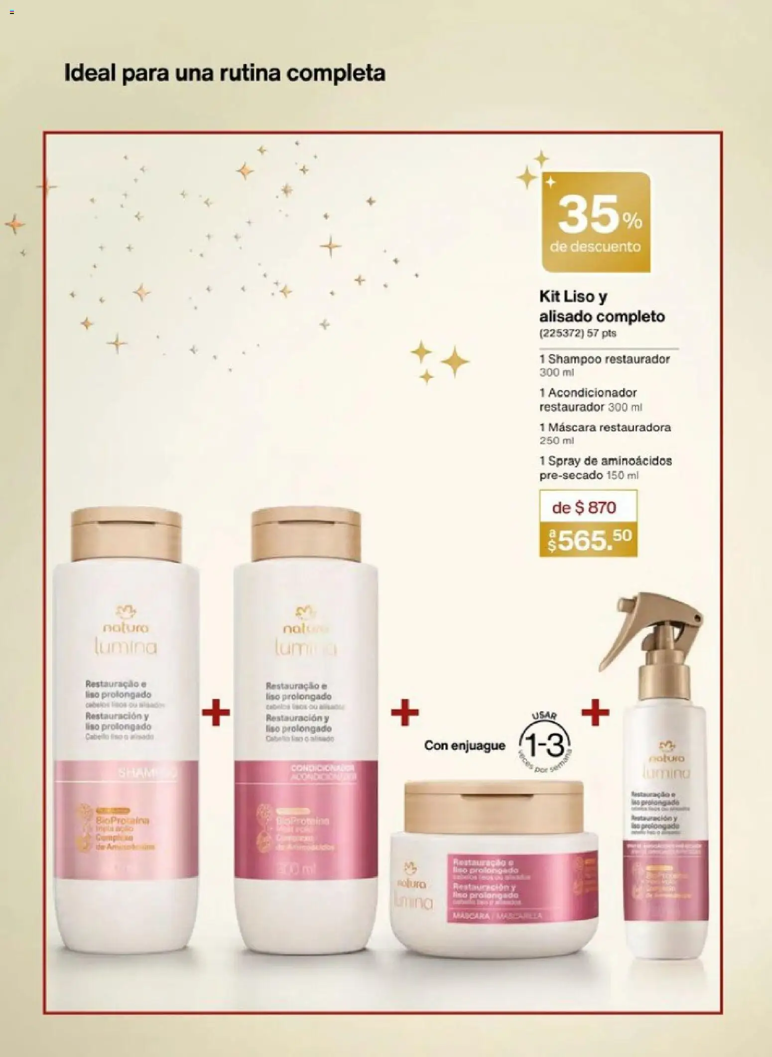 Nuevas ofertas de Natura válidas en toda la República Mexicana desde el 01.12.2025. ¡Encuentra las mejores ofertas en Natura campaña 18 2025! | Página: 150 | Productos: Máscara, Acondicionador